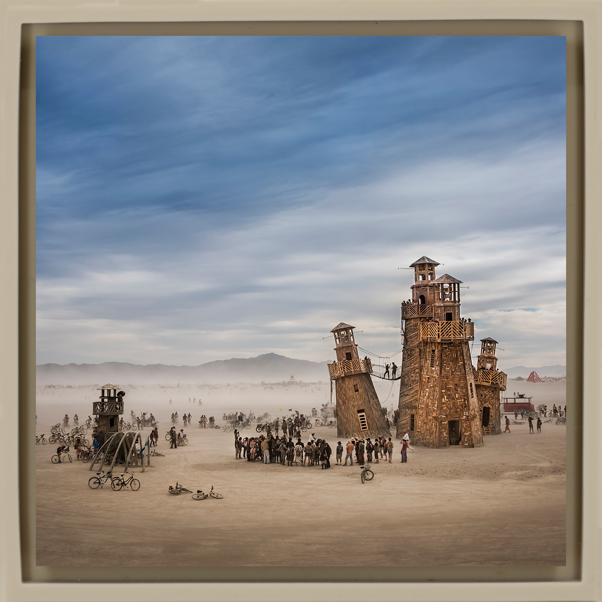 Burning Man Lighthouse- Sand Wrapp