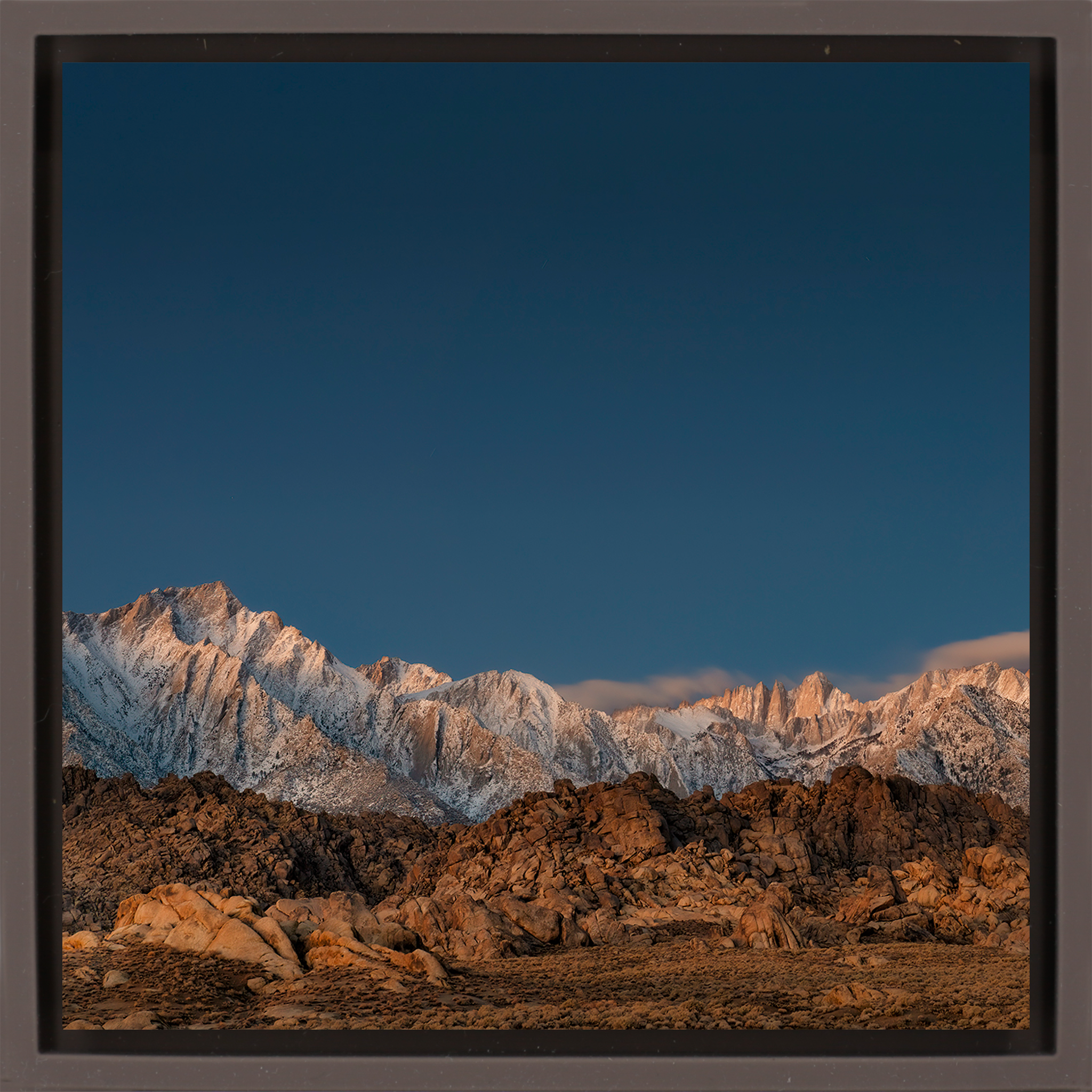 Lone Whitney before Sunrise- Brown Wrapp