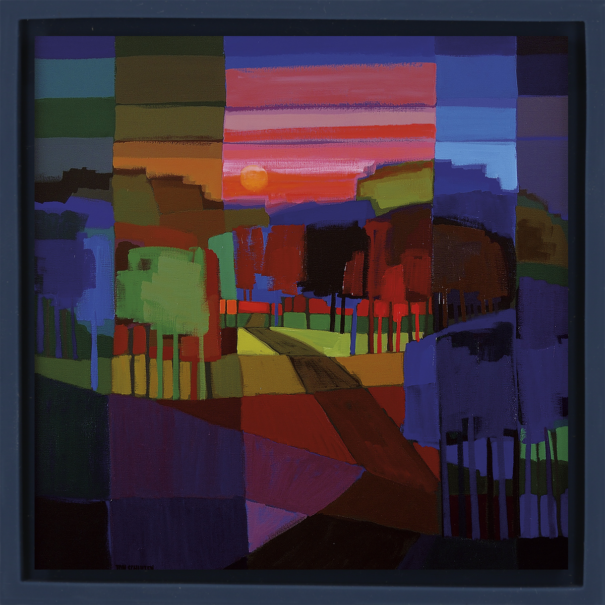 Naderende herfst, 2007 - Dark Blue Wrapp - vooraanzicht