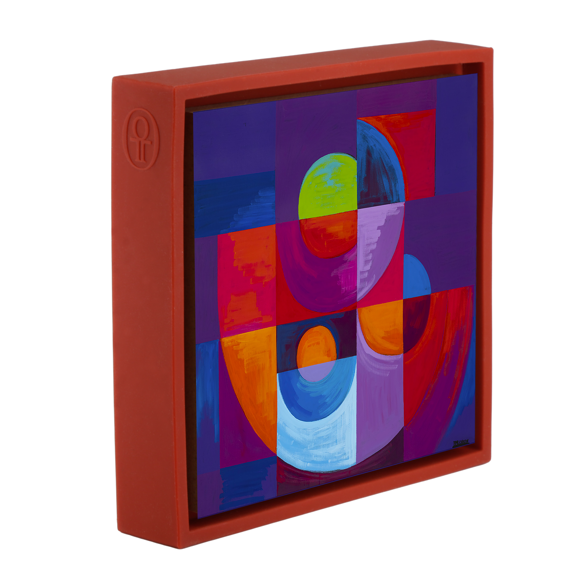 Kleurrijk duel, 2025 - Red Wrapp - zijaanzicht