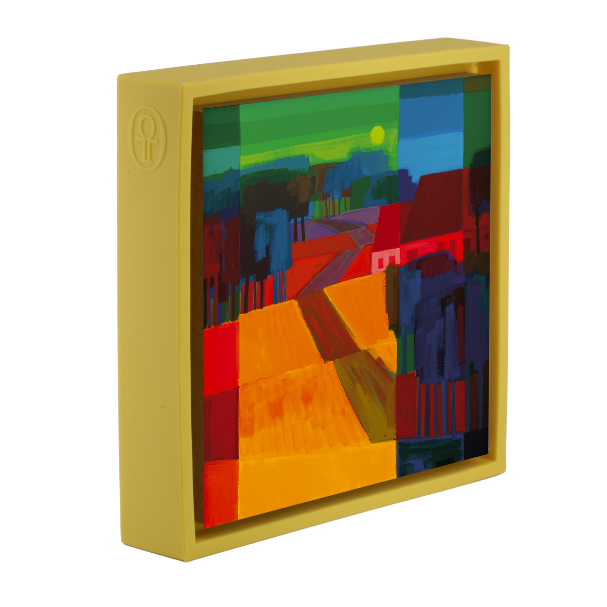 Zonnige weg, 2008 - Yellow Wrapp - zijaanzicht