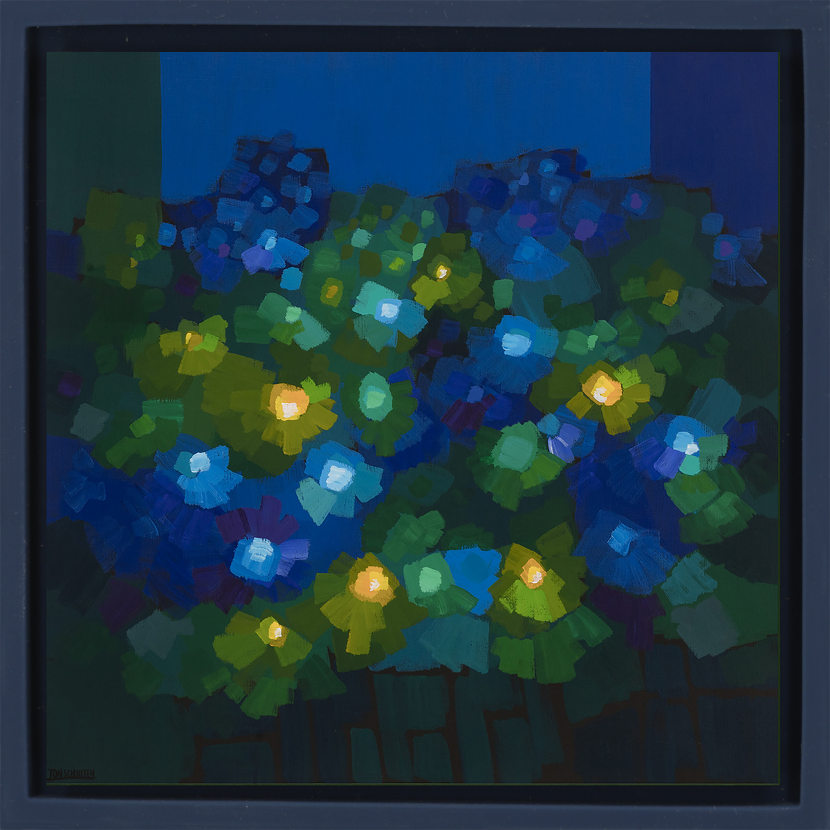 Ontwaken, 2019 - Dark Blue Wrapp - vooraanzicht