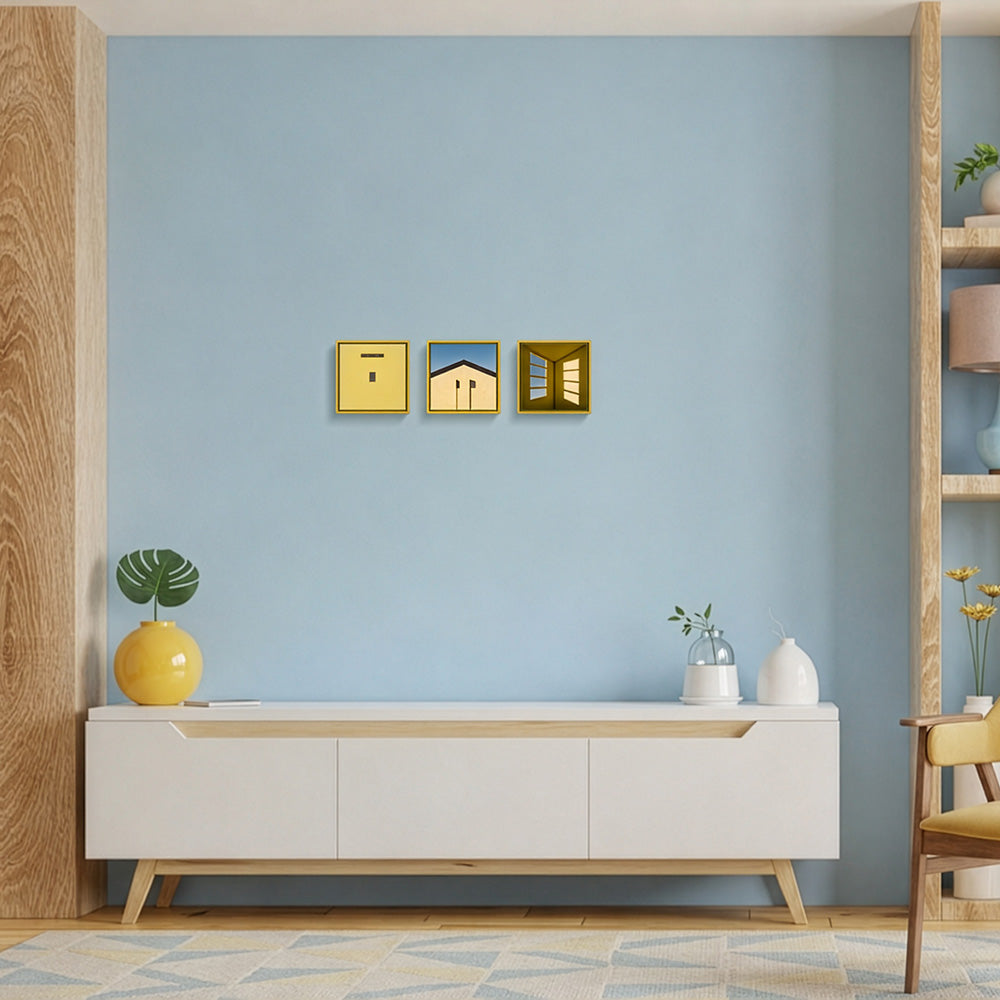 Yellow Corner - Ockerfarbene Wrapp