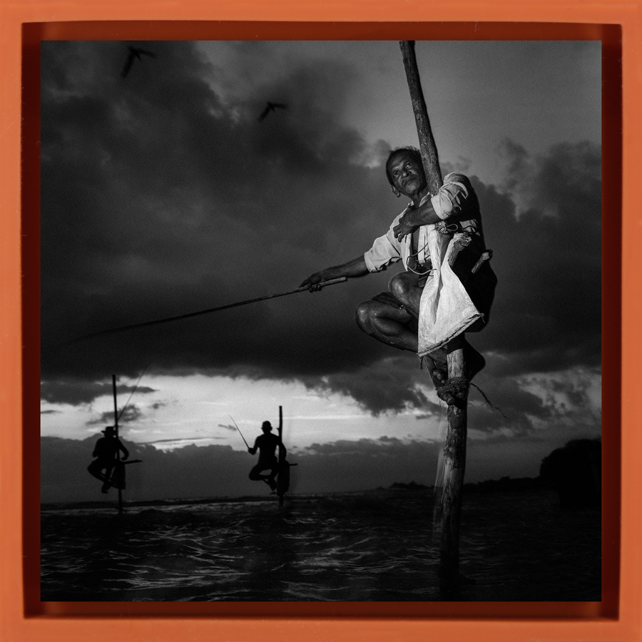 Stilt Fishermen - Orange Wrapp