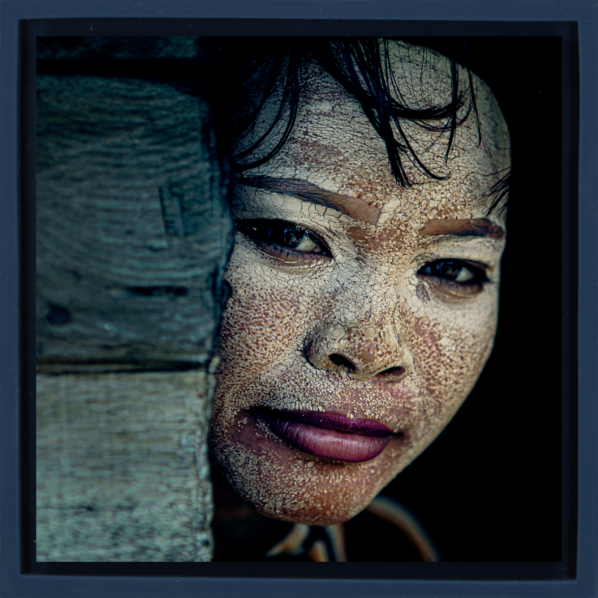 The Face - Donkerblauwe Wrapp