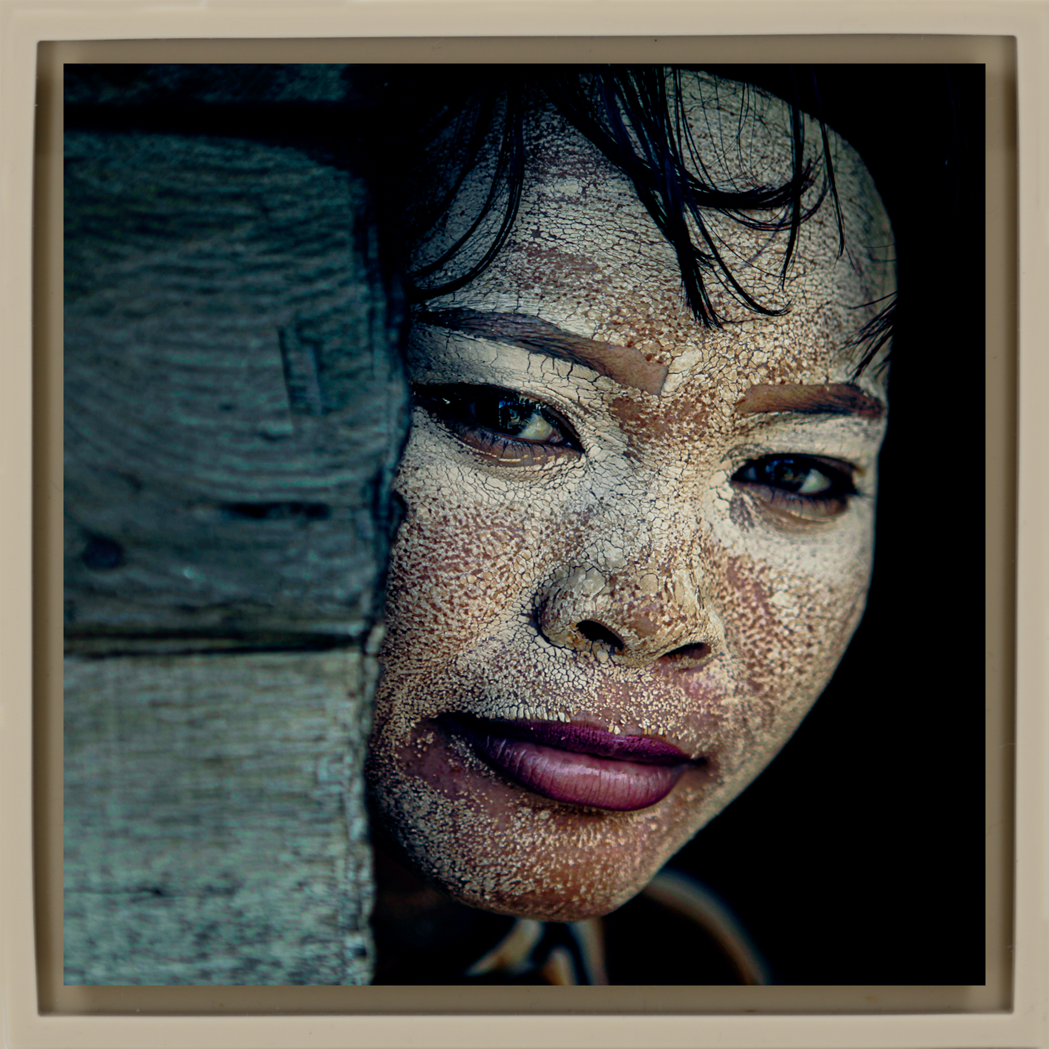 The Face - Zandkleurige Wrapp