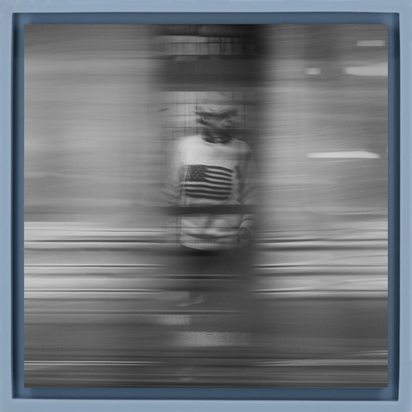 New York - Hellblaue Wrapp
