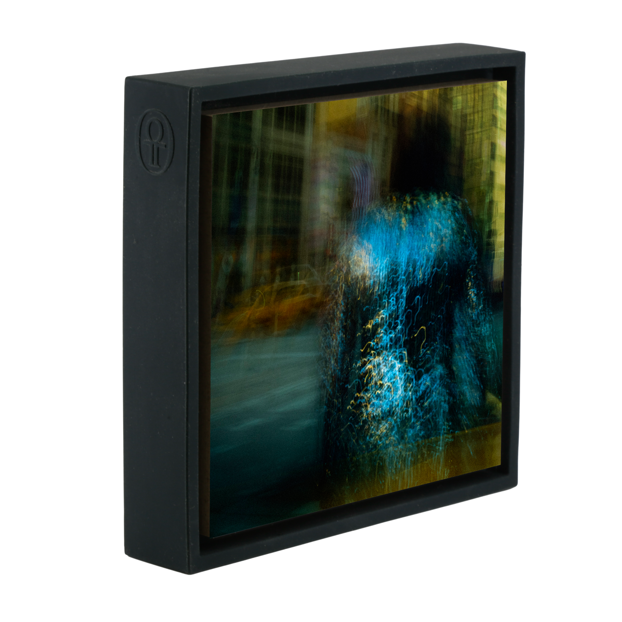 Silver Dress- Black Wrapp