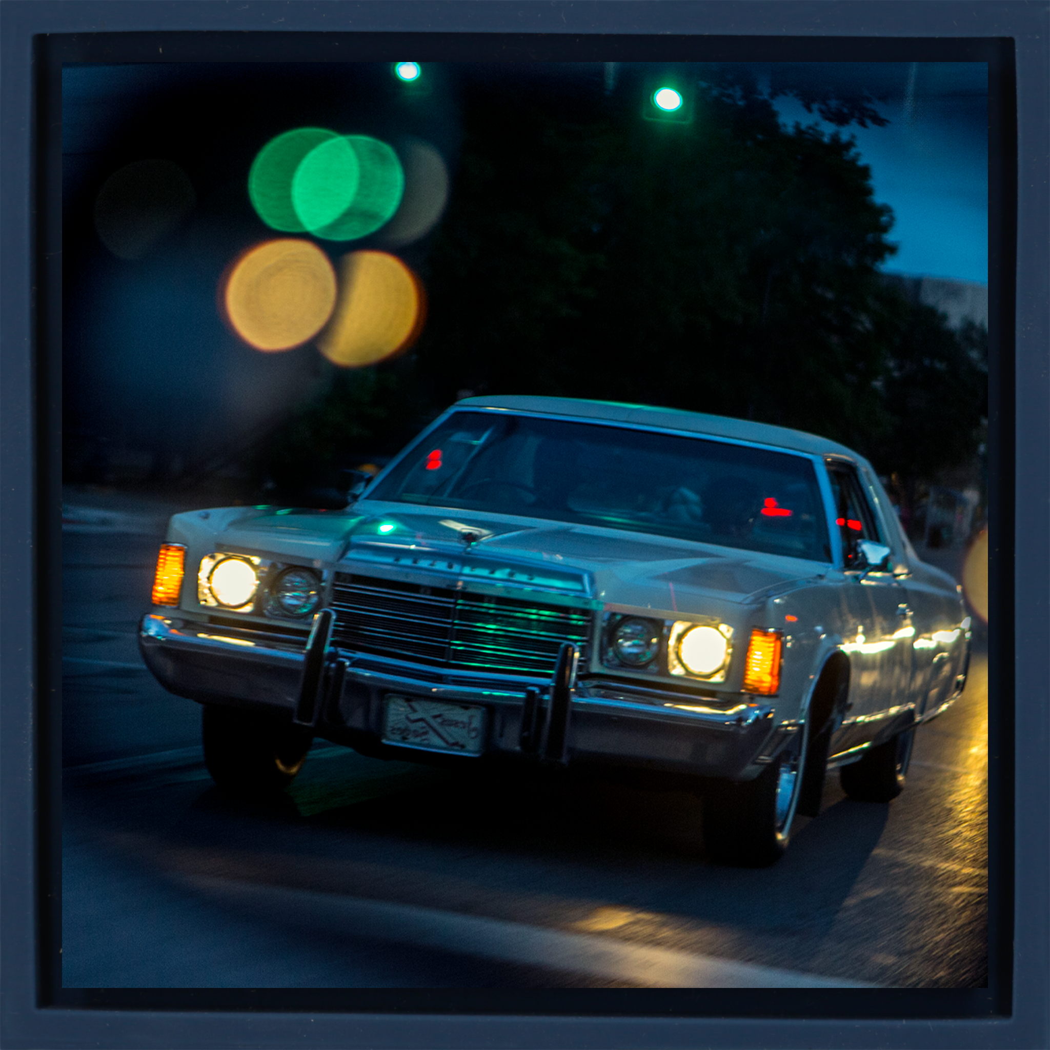 Cadillac - Donkerblauwe Wrapp
