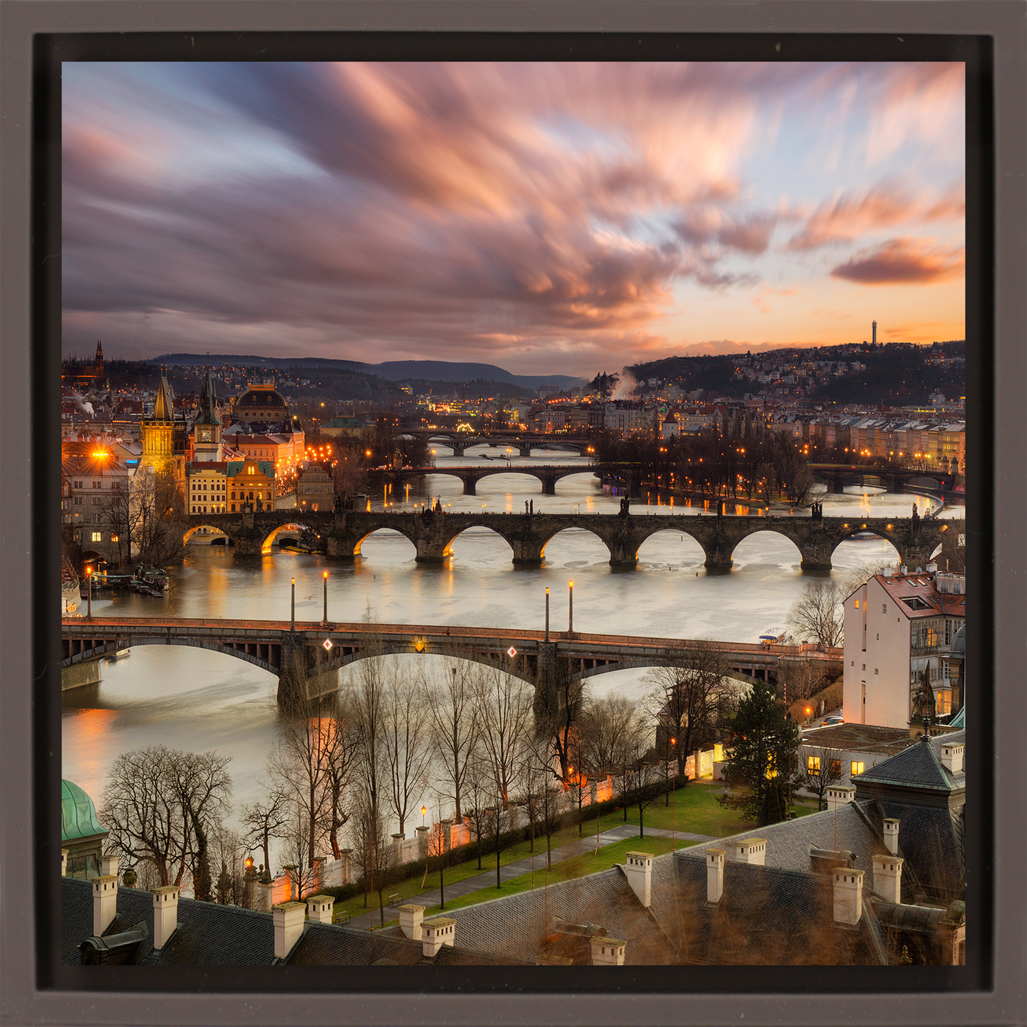 Vltava River- Brown Wrapp