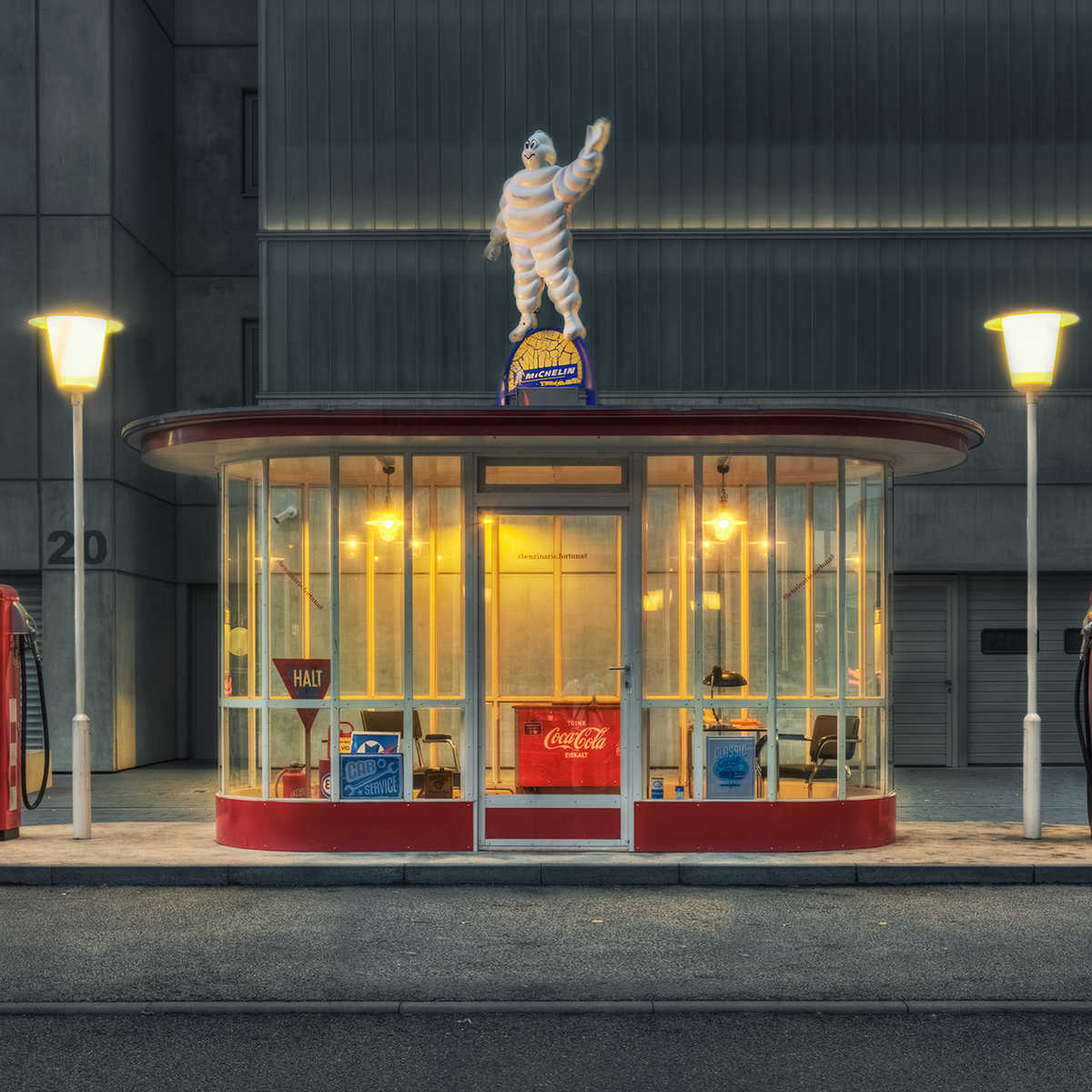 Alte Tankstelle