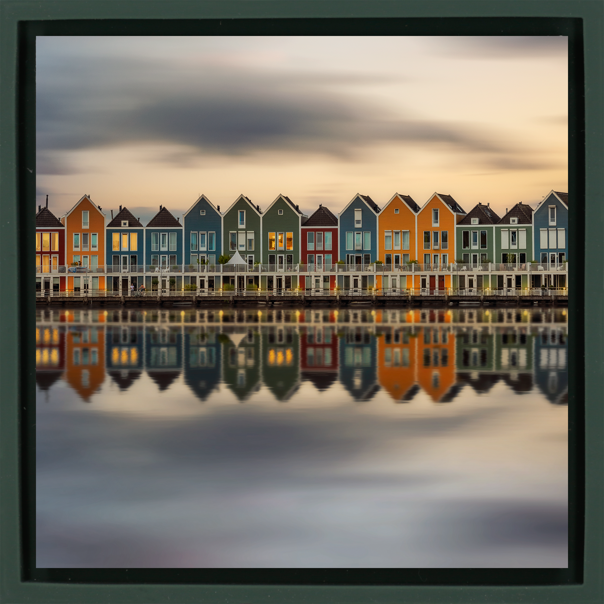 Houten- Dark Green Wrapp