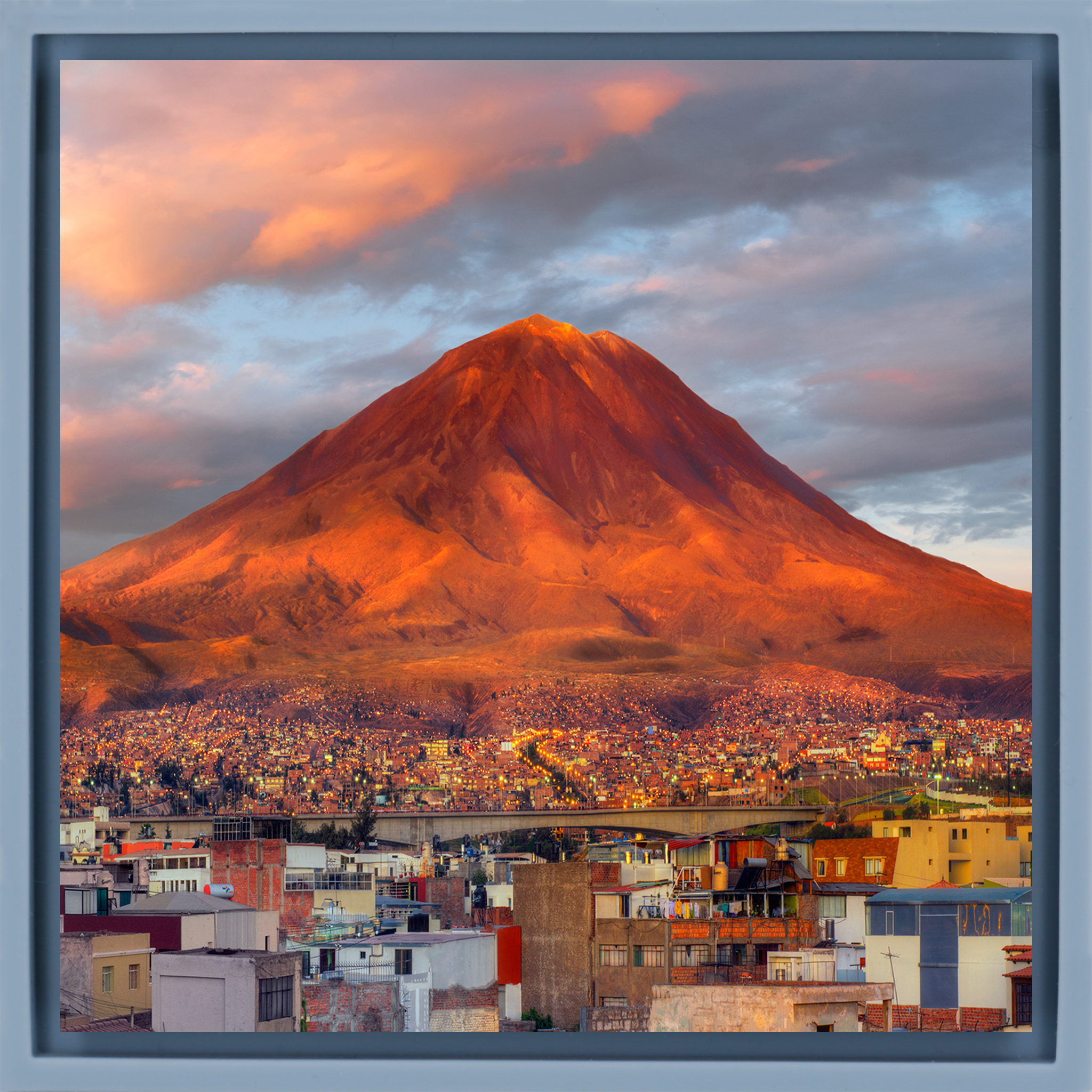 El Misti- Light Blue Wrapp