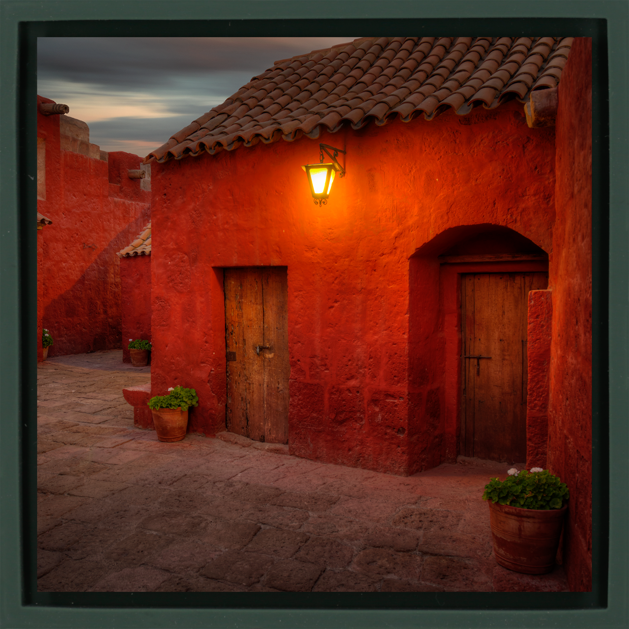 Santa Catalina - Donkergroene Wrapp