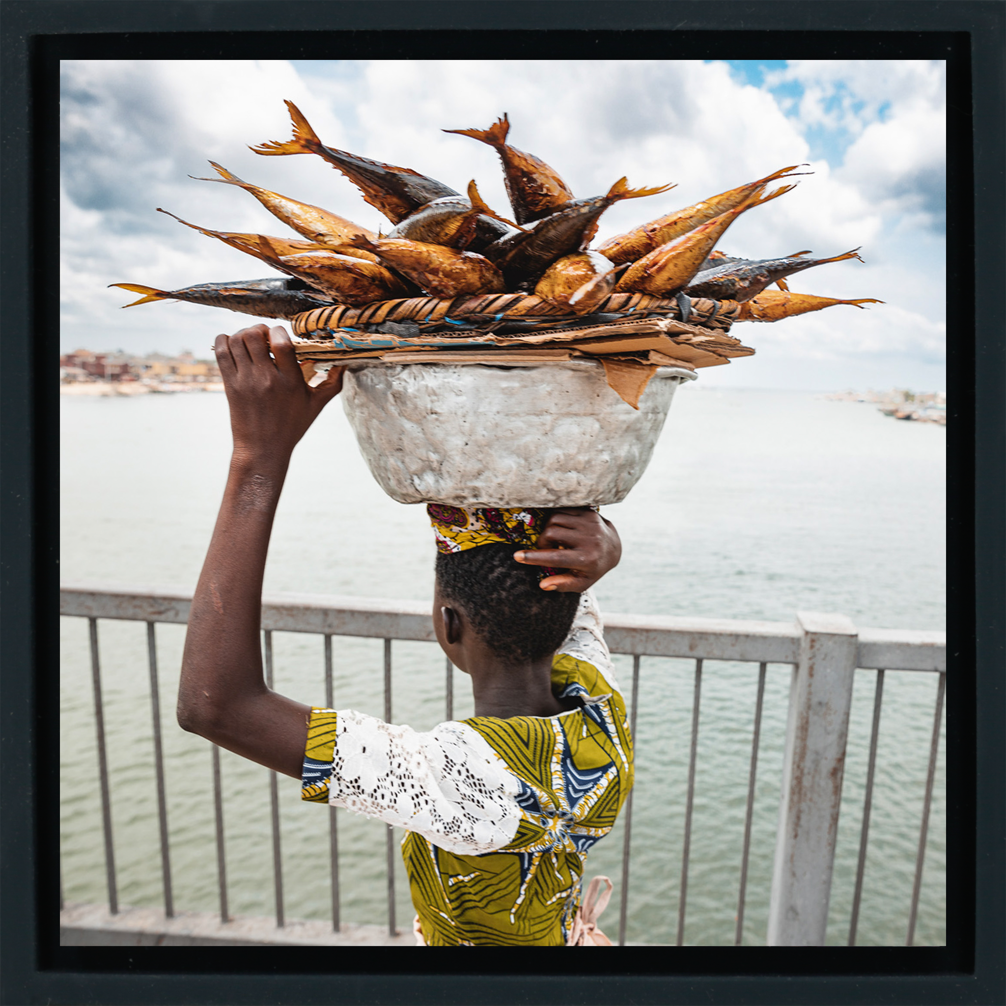 Bucket of Fish- Black Wrapp