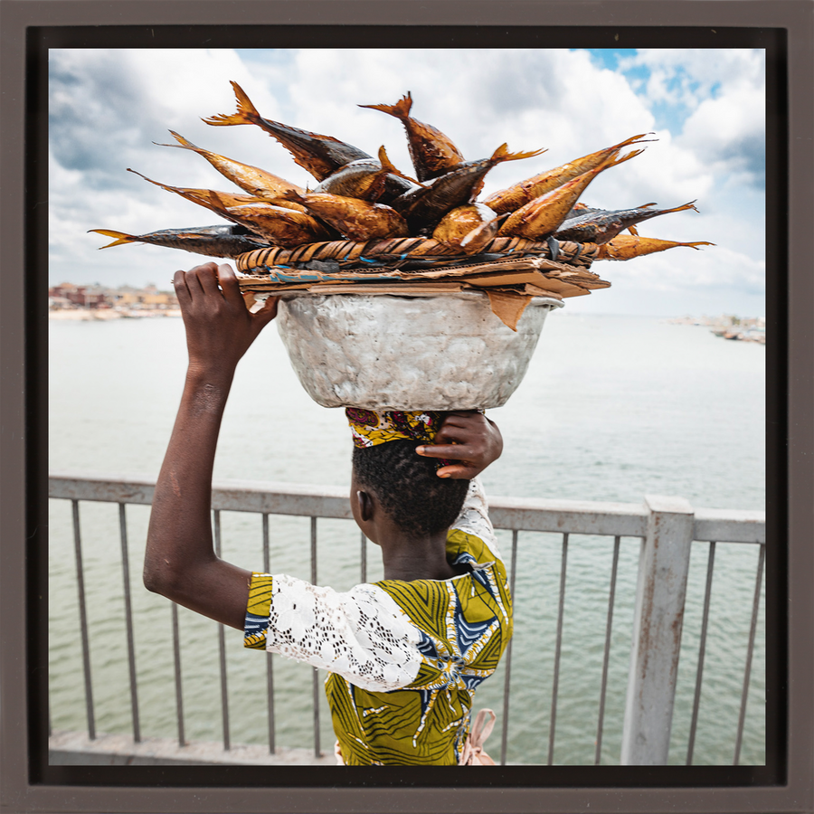 Bucket of Fish - Braune Wrapp
