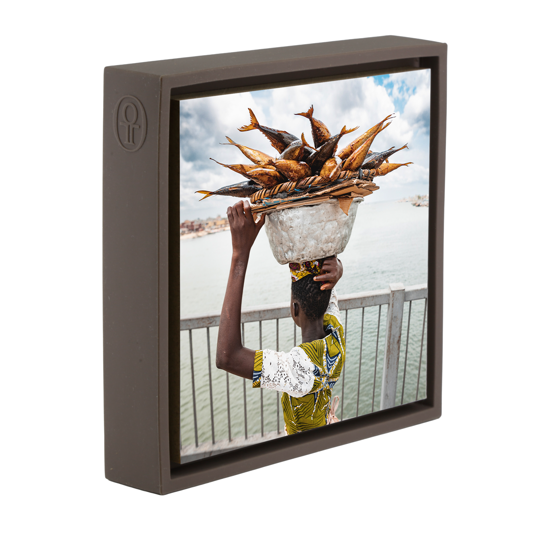 Bucket of Fish- Brown Wrapp