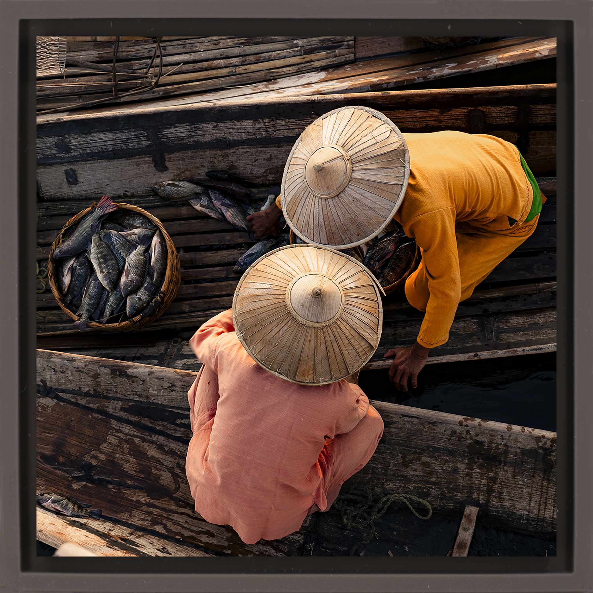 The Catch Inle Lake- Brown Wrapp