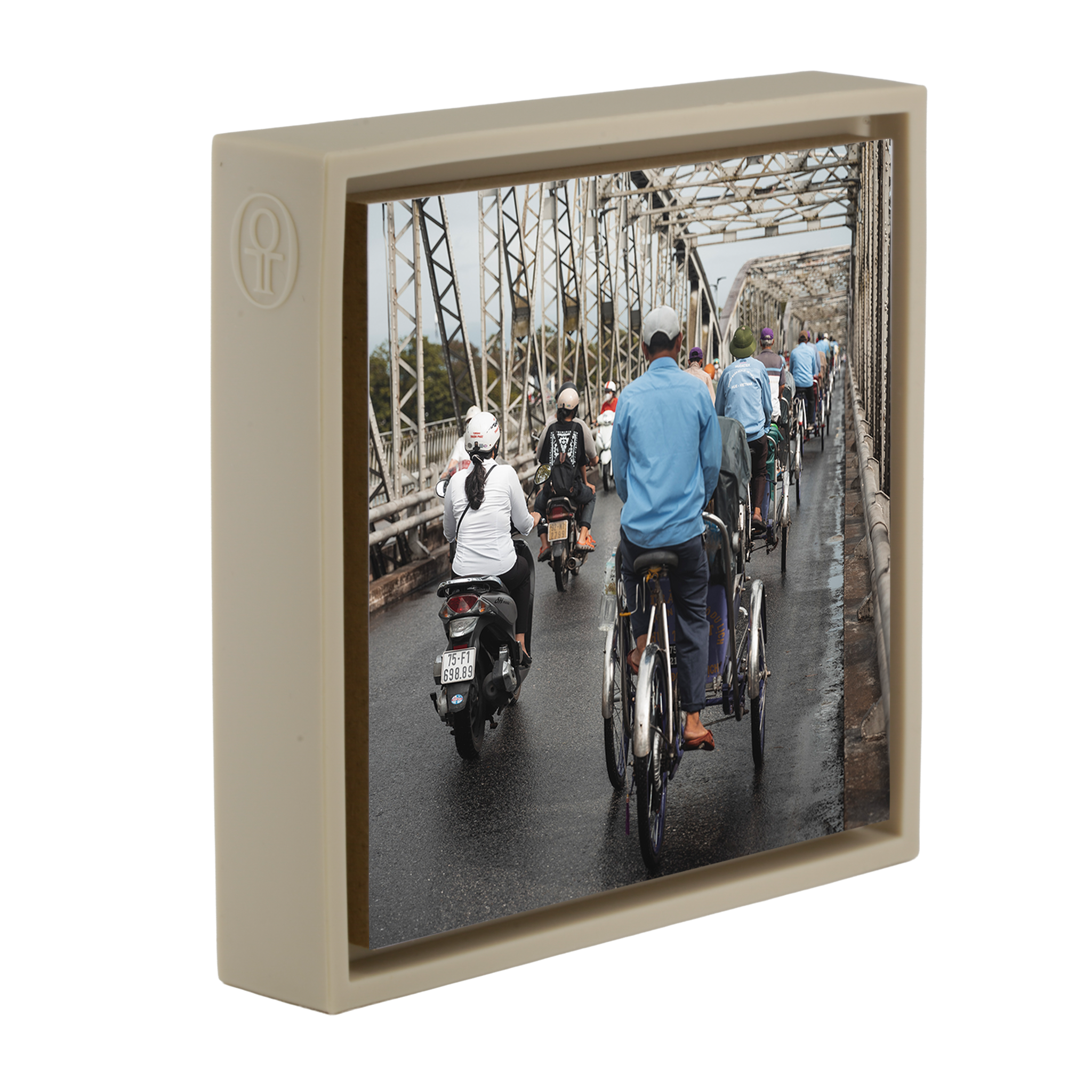 Morning Commute - Zandkleurige Wrapp