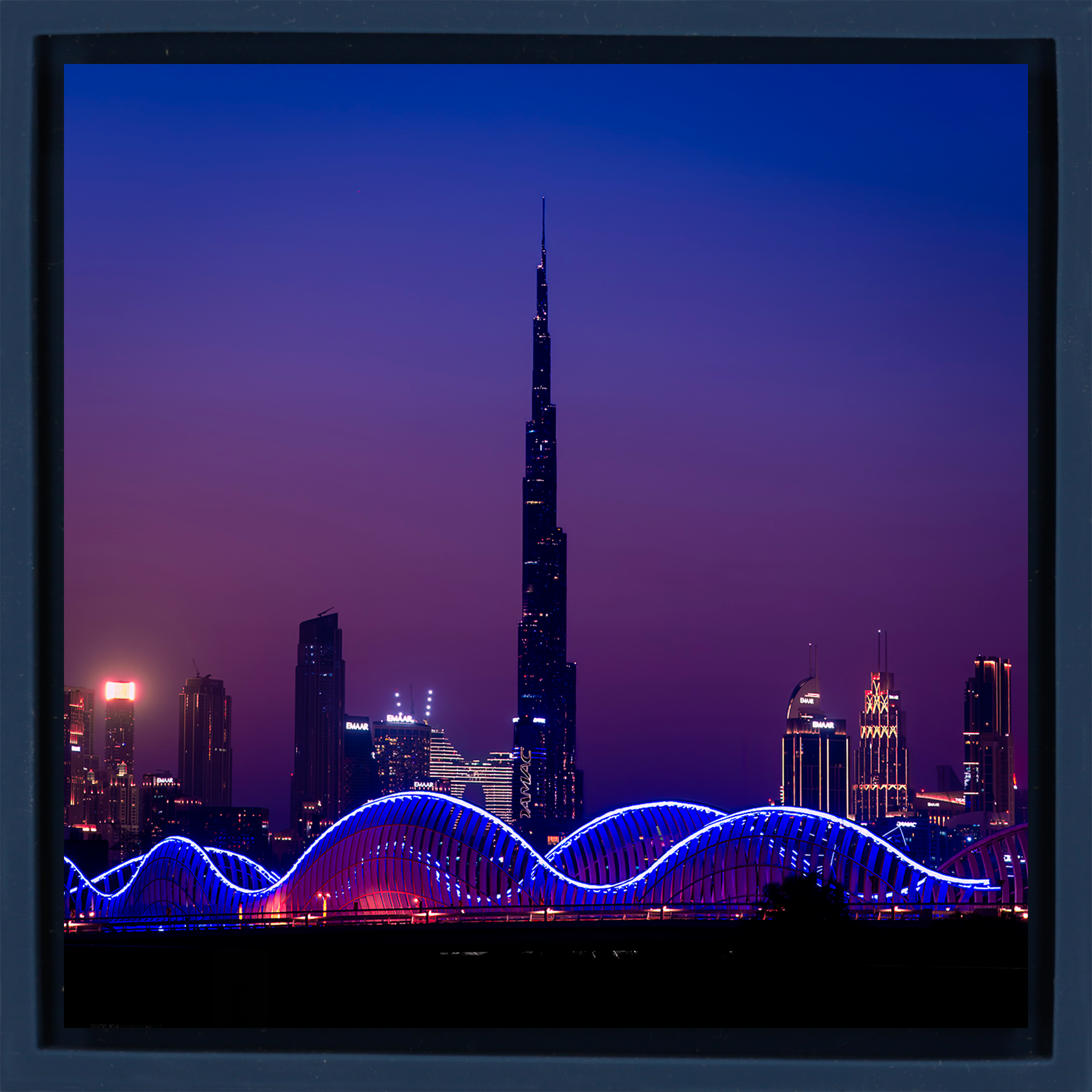 Zenith of Dubai - Donkerblauwe Wrapp