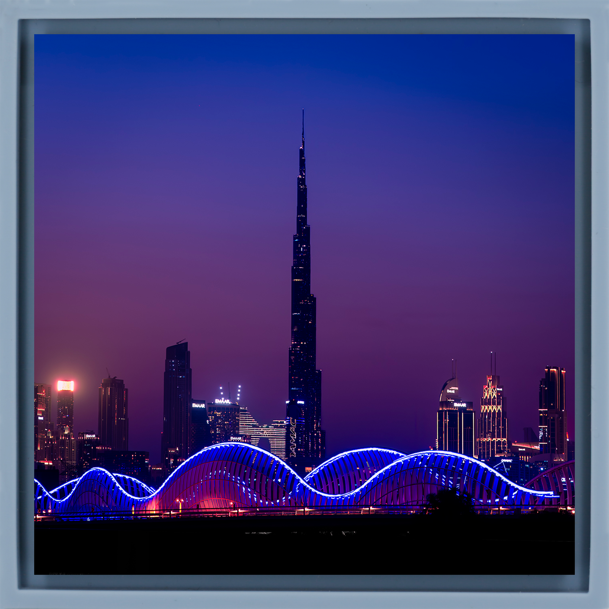 Zenith of Dubai - Lichtblauwe Wrapp