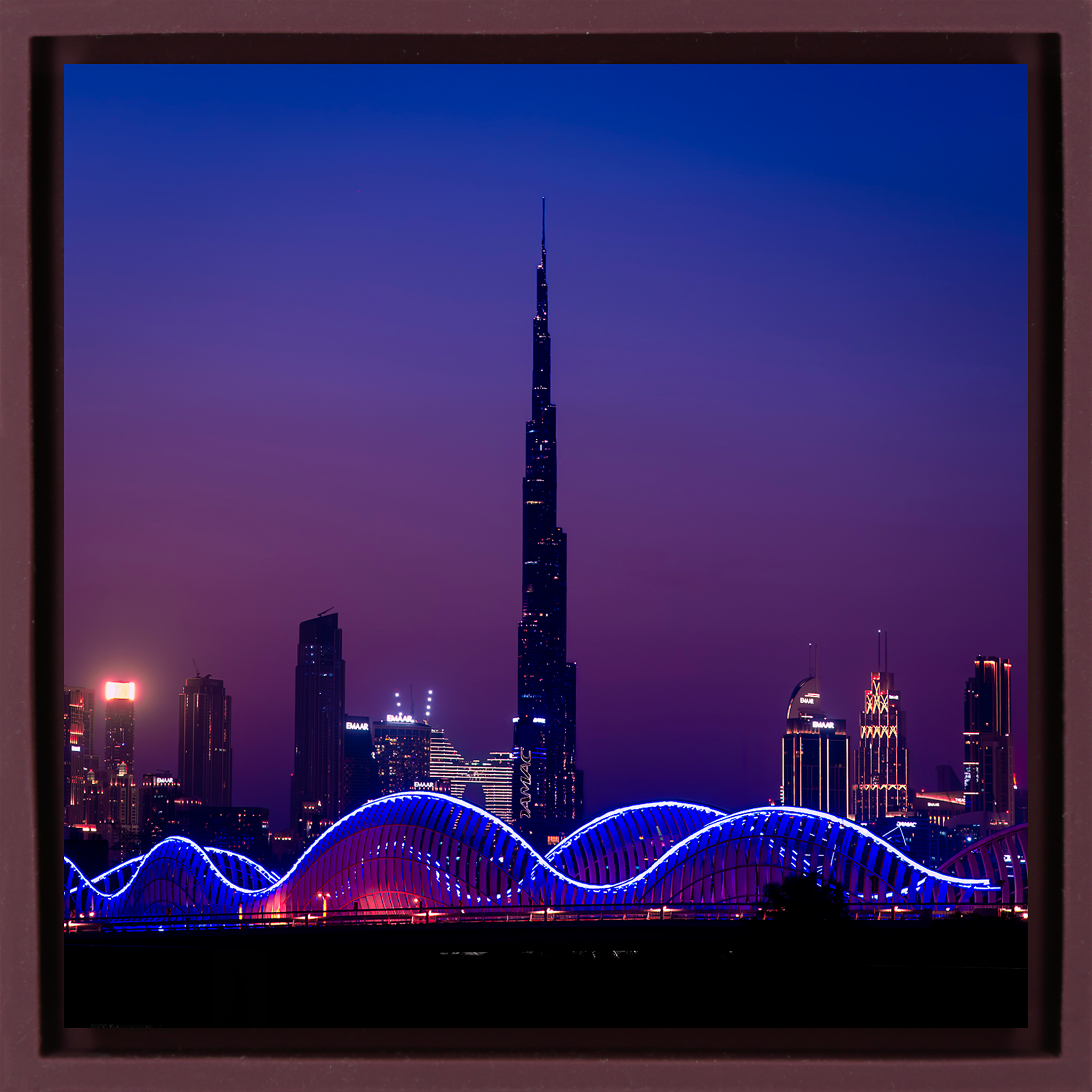 Zenith of Dubai - Paarse Wrapp