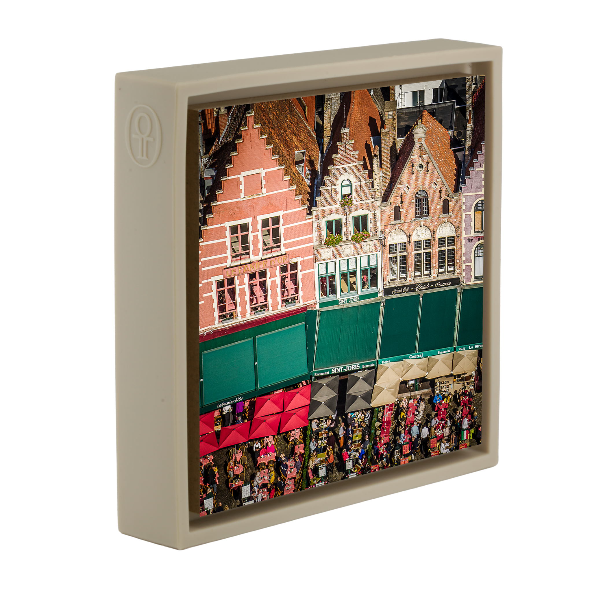 Sunny Day in Bruges - Zandkleurige Wrapp