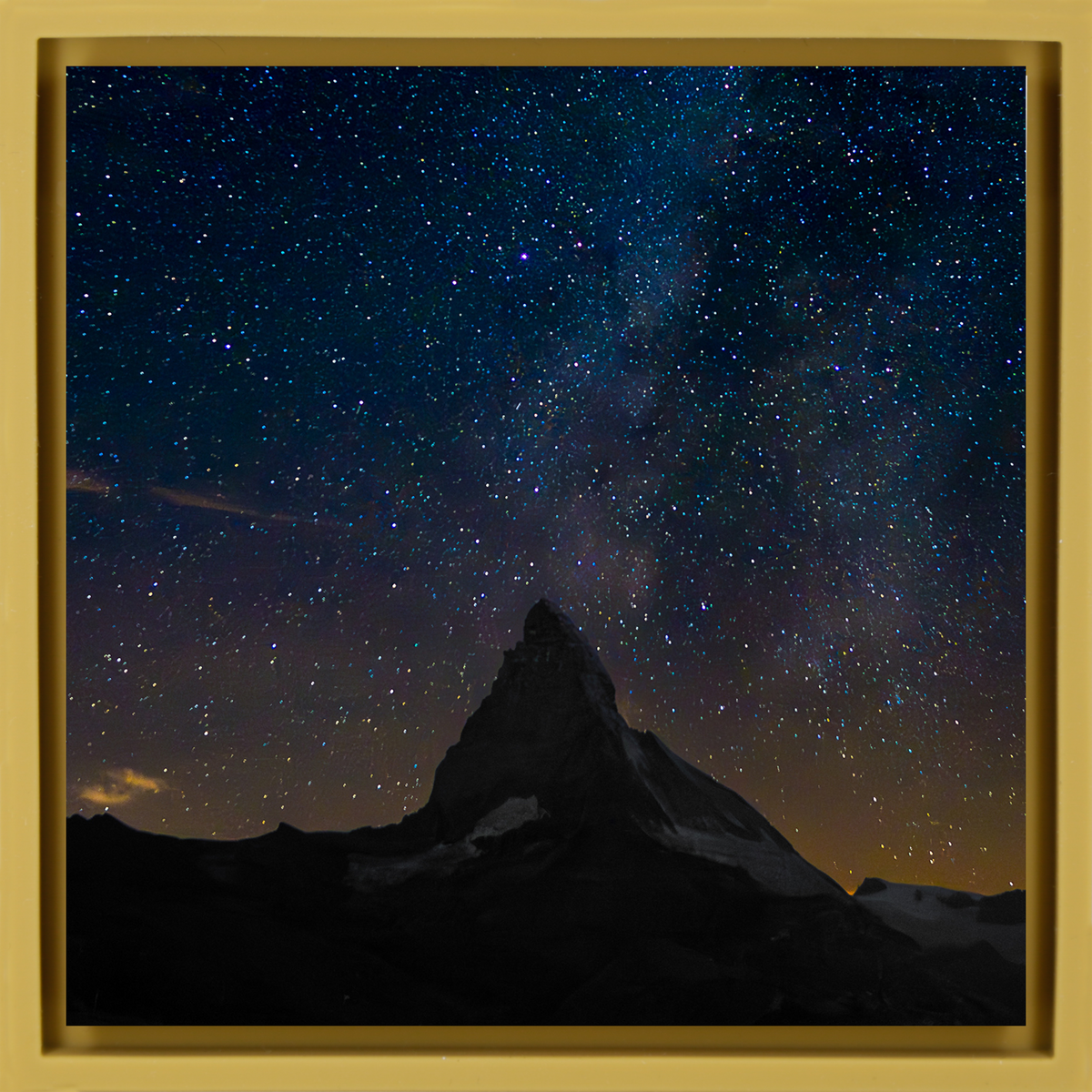 Milky Way over the Matterhorn