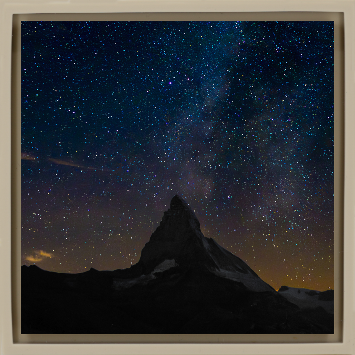 Milky Way over the Matterhorn