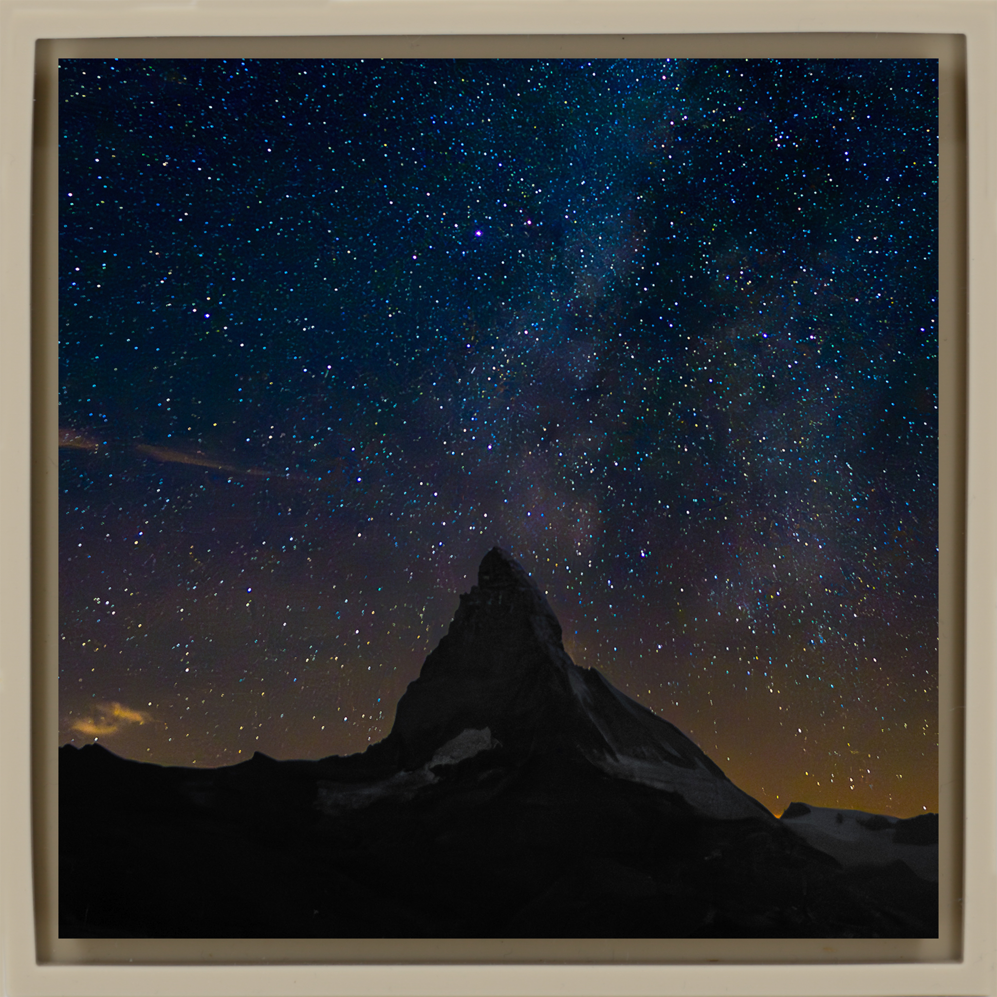 Milky Way over the Matterhorn - Zandkleurige Wrapp