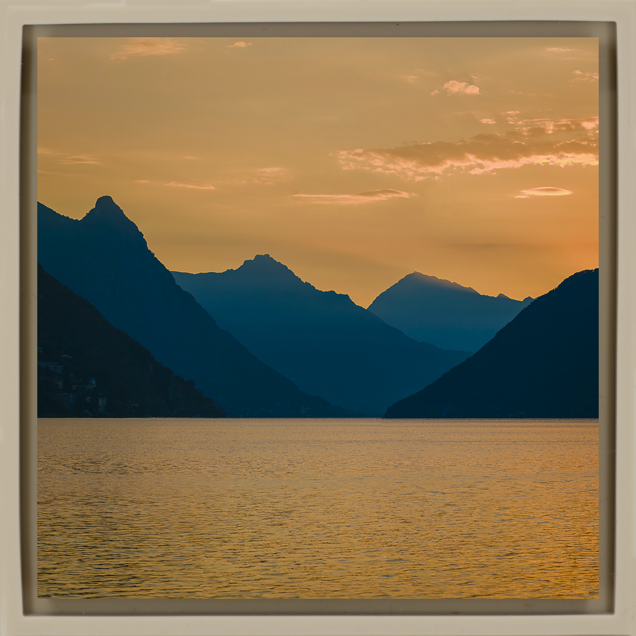 Sunrise on Lake Lugano- Sand Wrapp