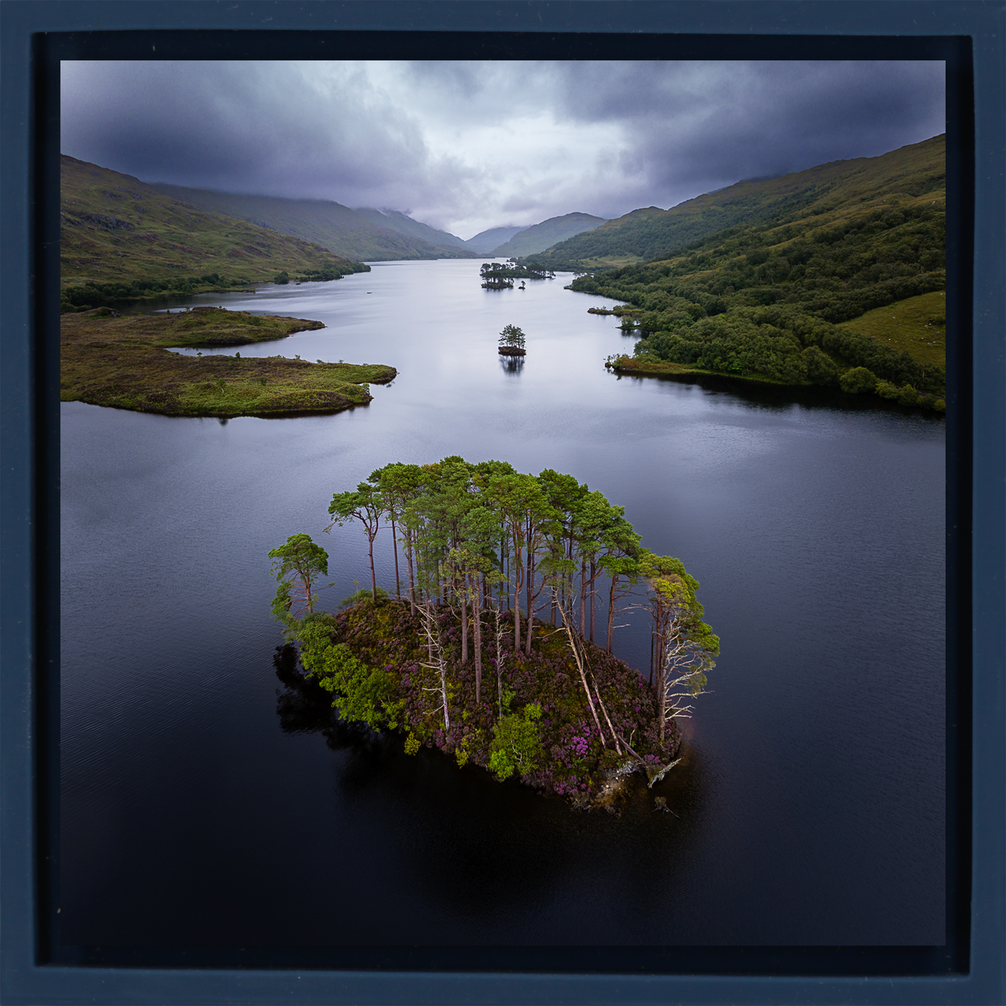 Eilean Na Moine – Dunkelblauer Wrapp