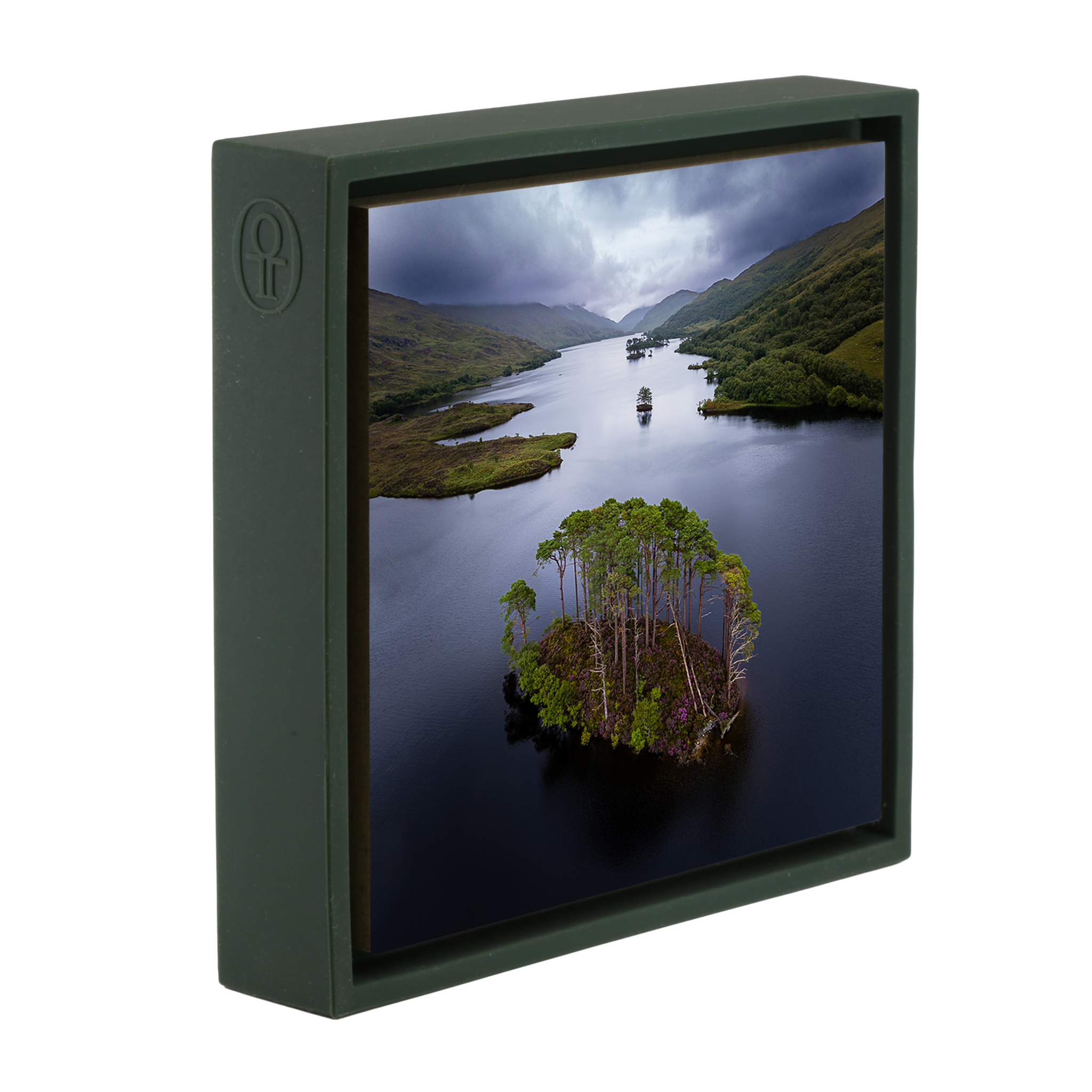 Eilean Na Moine – Dunkelgrünes Wrapp