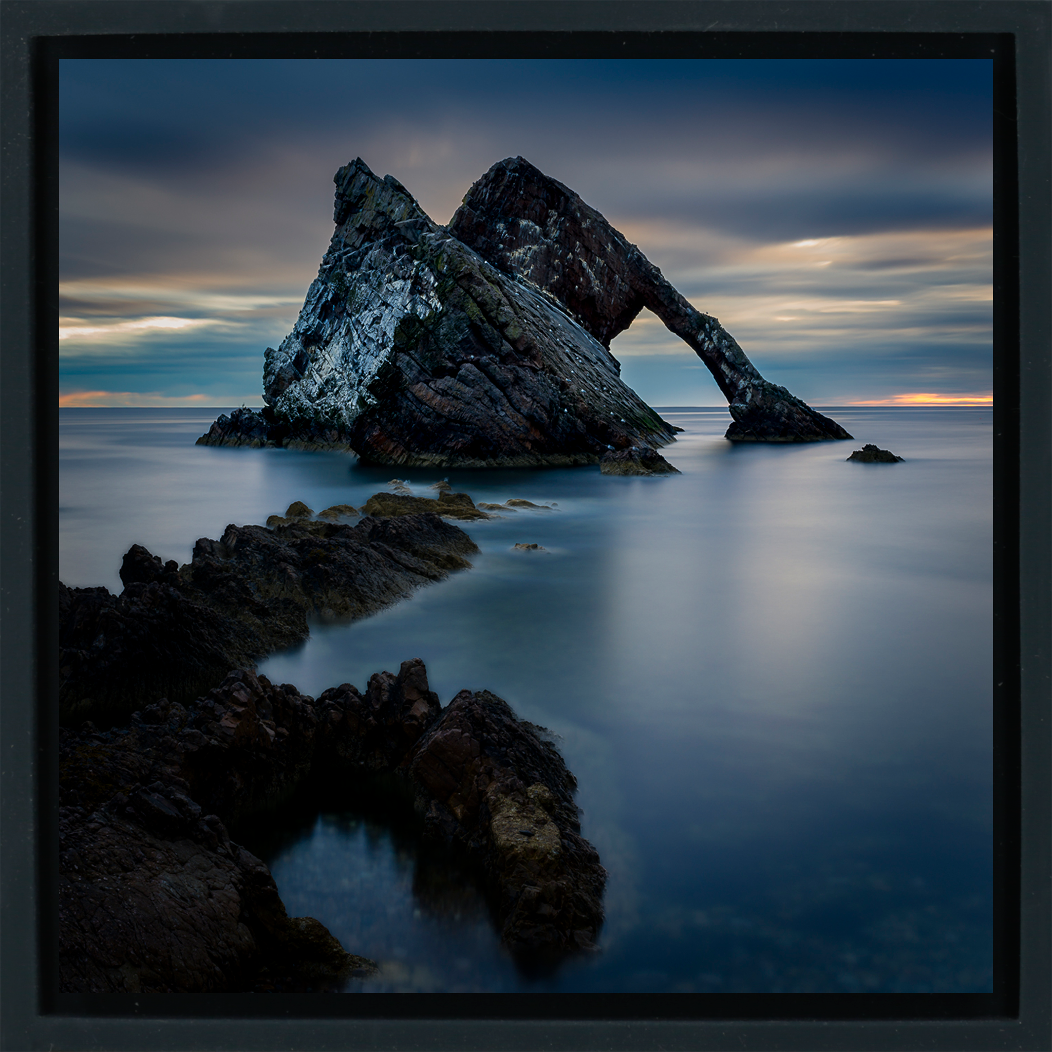 Bow Fiddle Rock Port Knockie - Zwarte Wrapp