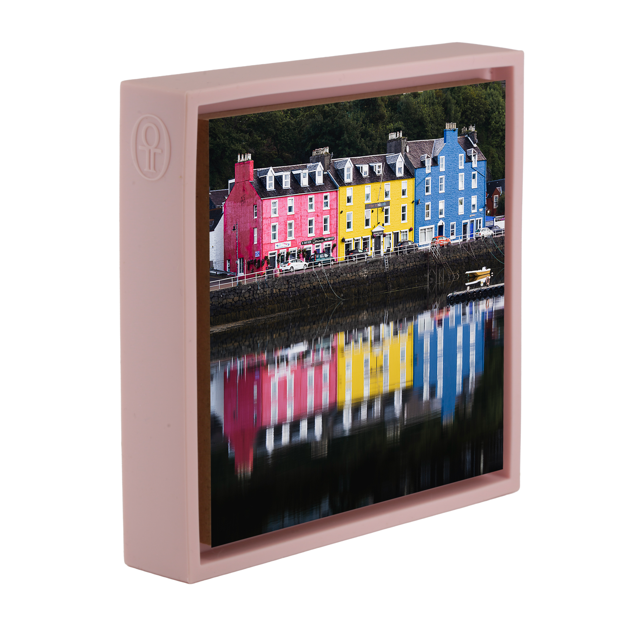 Gllomy Day in Tobermory- Pink Wrapp