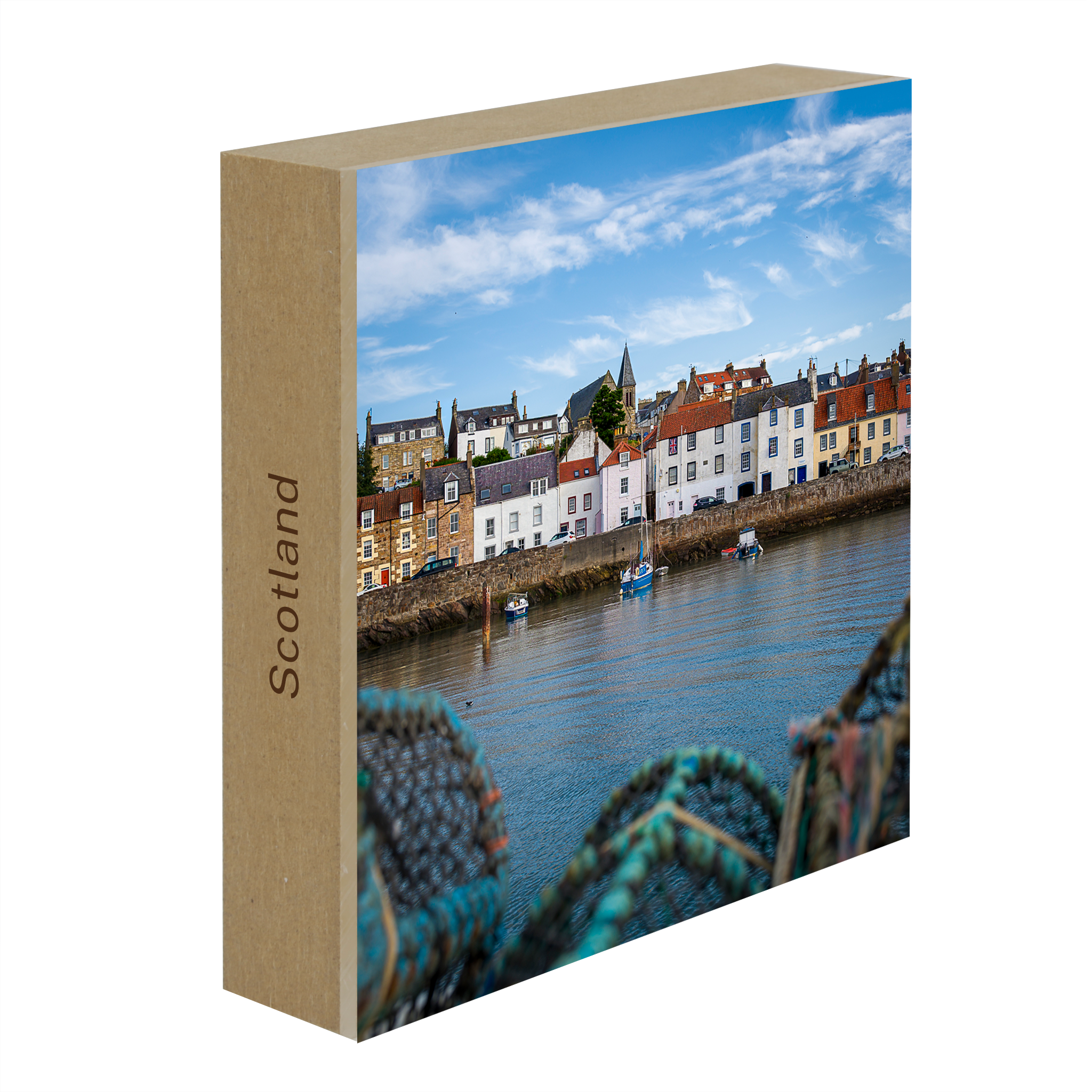 Kreeftenfuiken Haven van St Monans - Collectie: Schotland