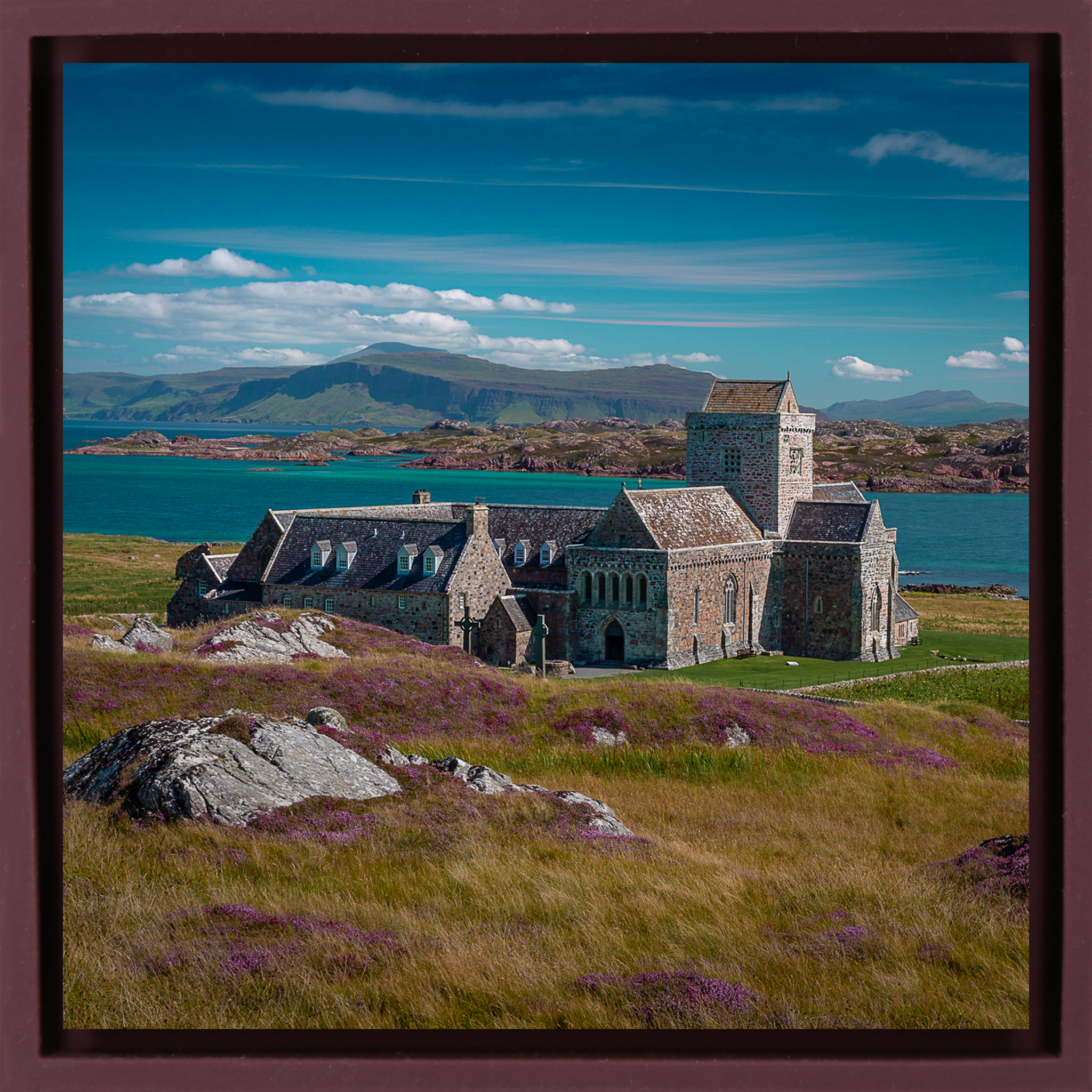 Iona Abbey - Paarse Wrapp