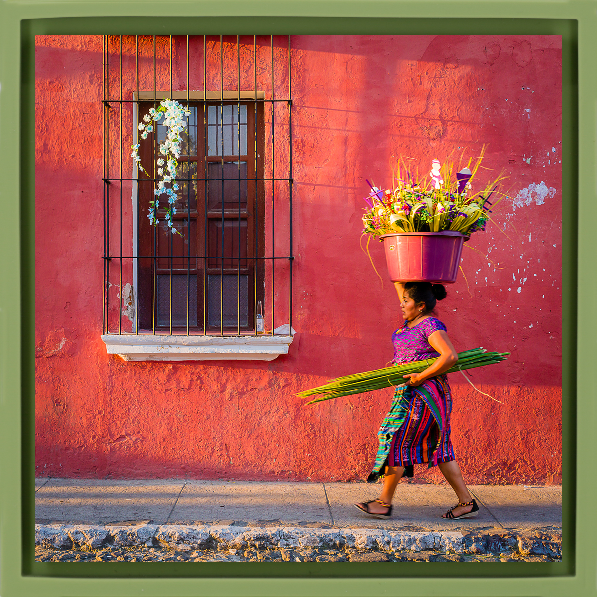 Running to Market - Lichtgroene Wrapp