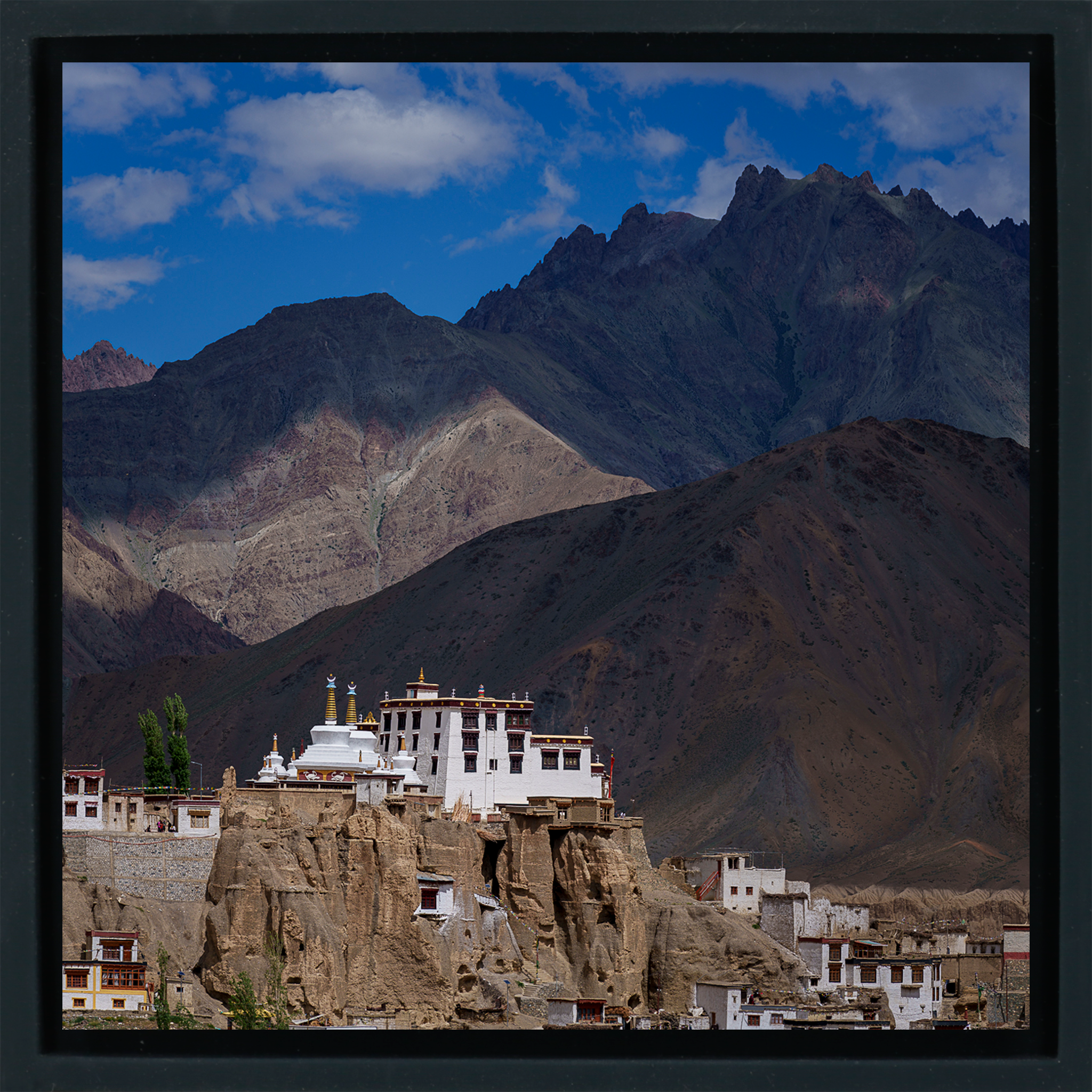 Lamayuru Gompa - Zwarte Wrapp