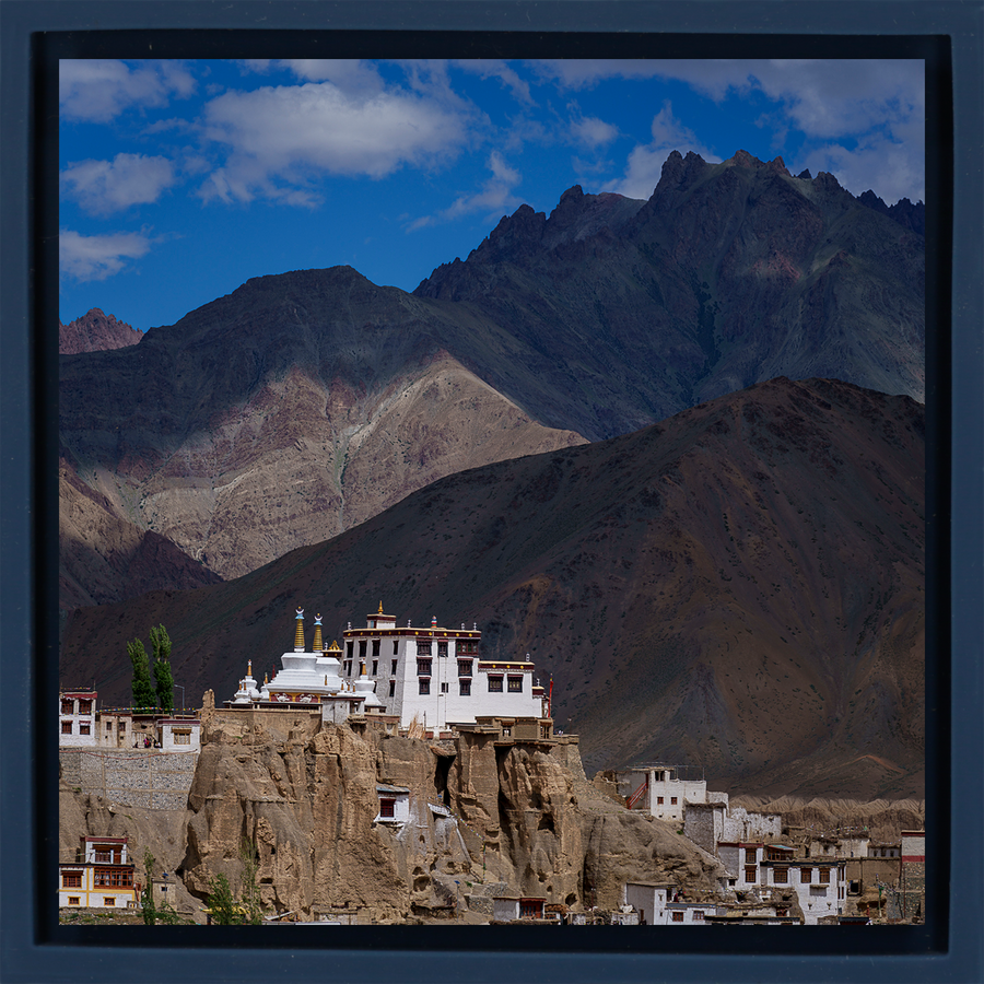 Lamayuru Gompa - Donkerblauwe Wrapp