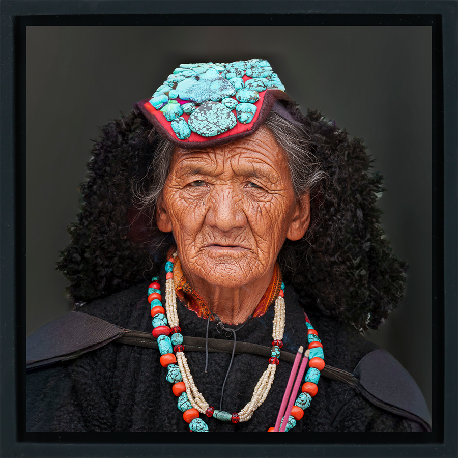 Wisdom of Ladakh - Black Wrapp