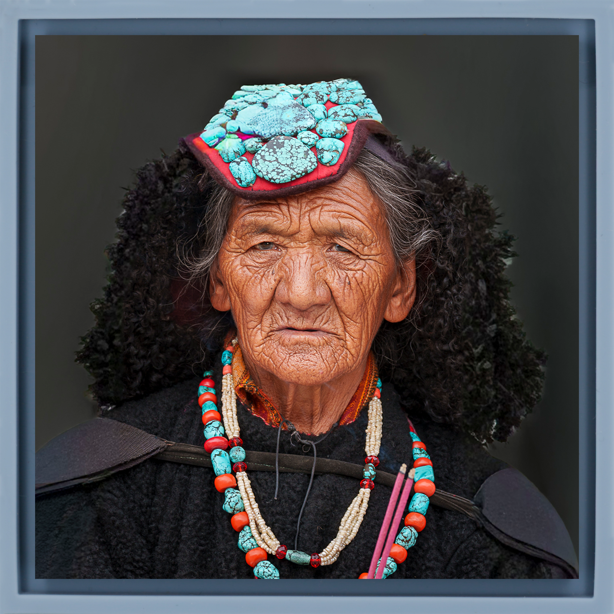 Wisdom of Ladakh - Lichtblauwe Wrapp