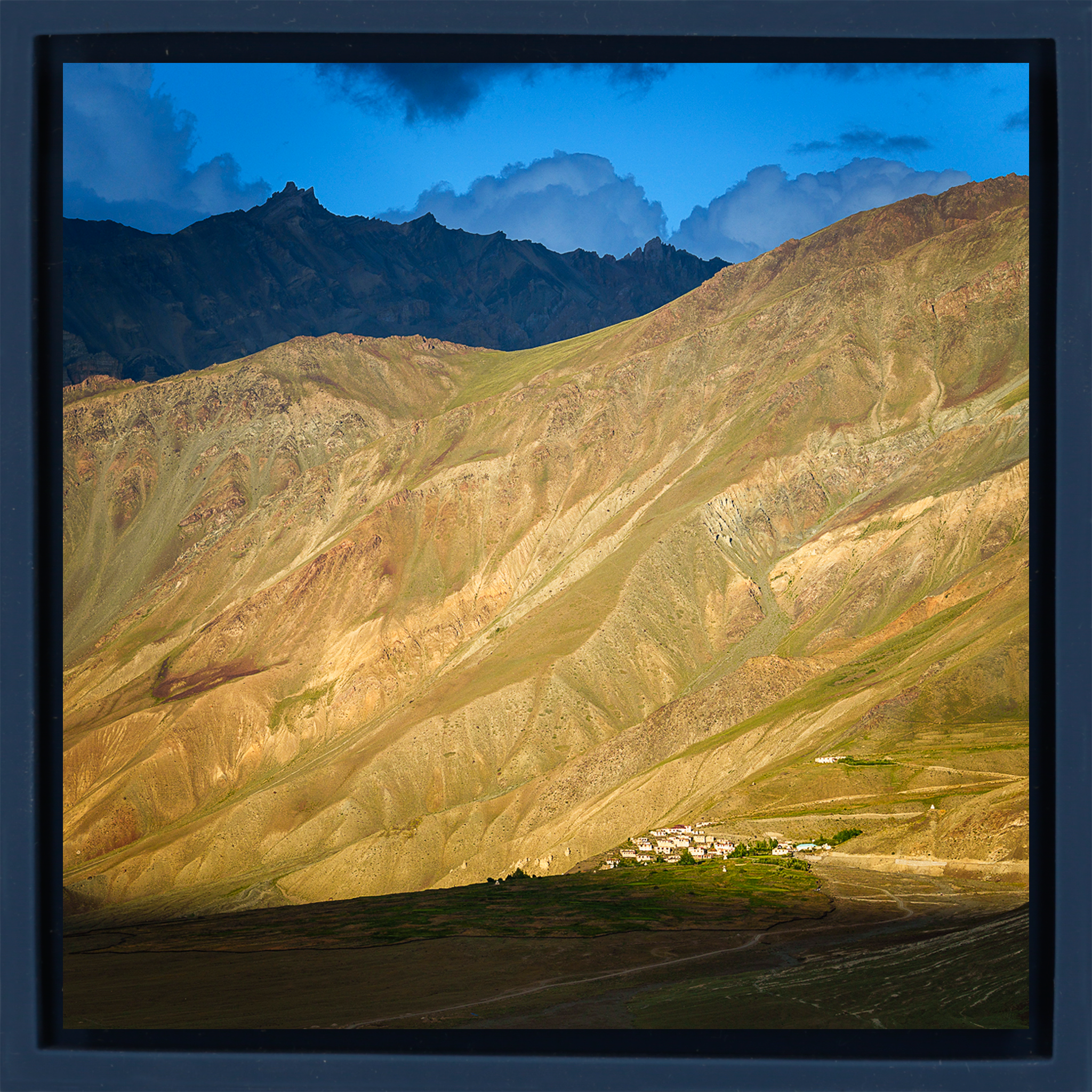 Himalayan Sanctuary - Donkerblauwe Wrapp