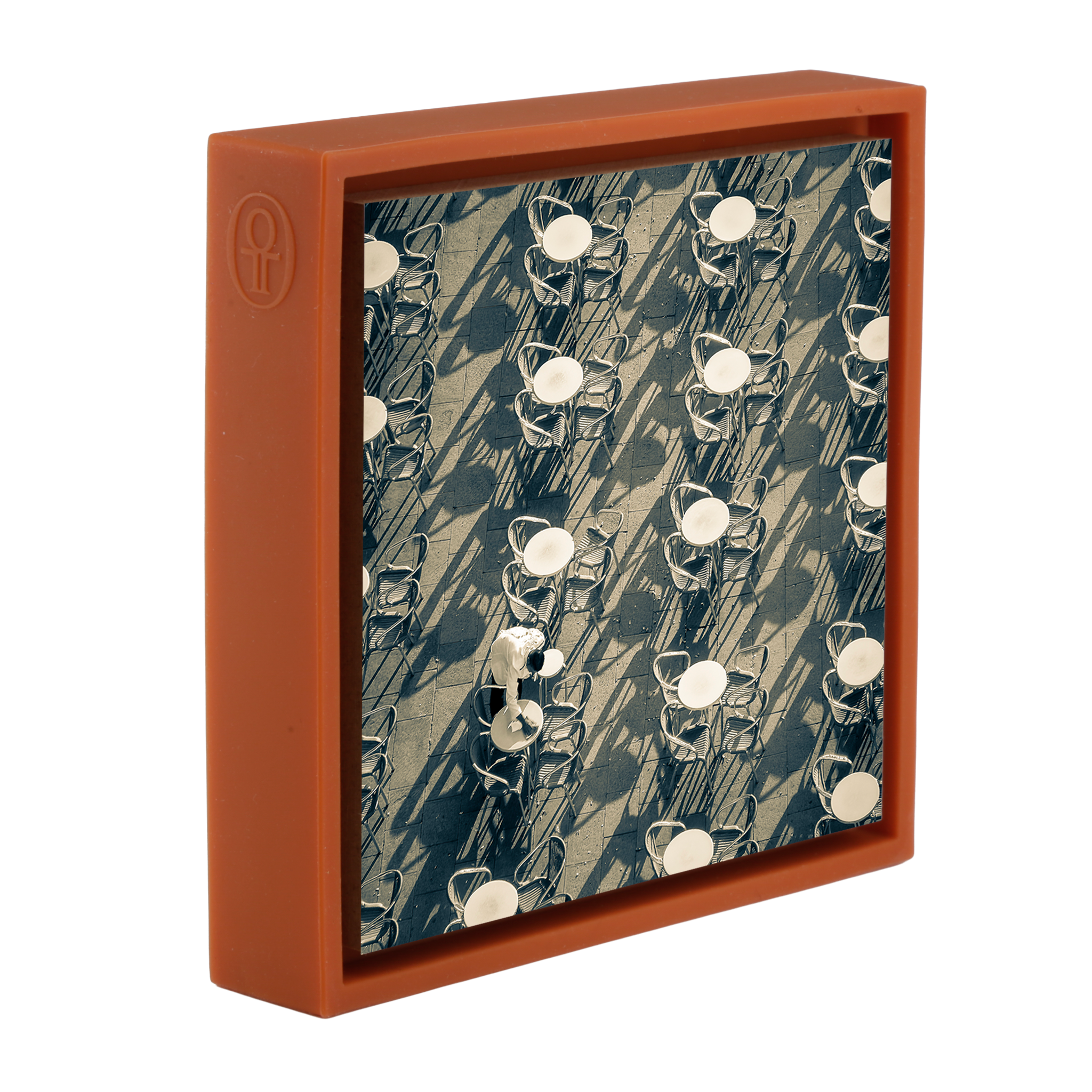 Piazza Patterns- Orange Wrapp