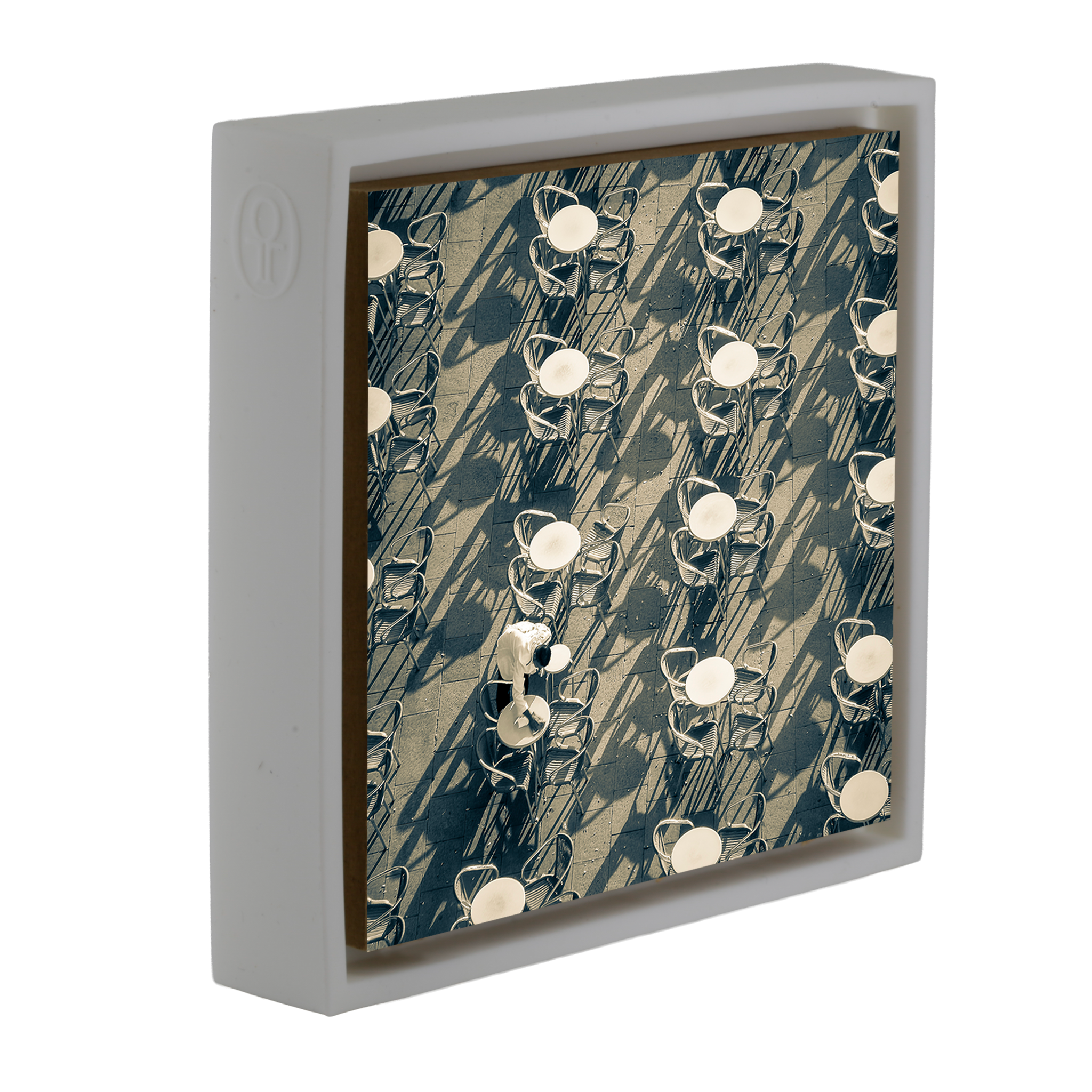 Piazza Patterns- White Wrapp