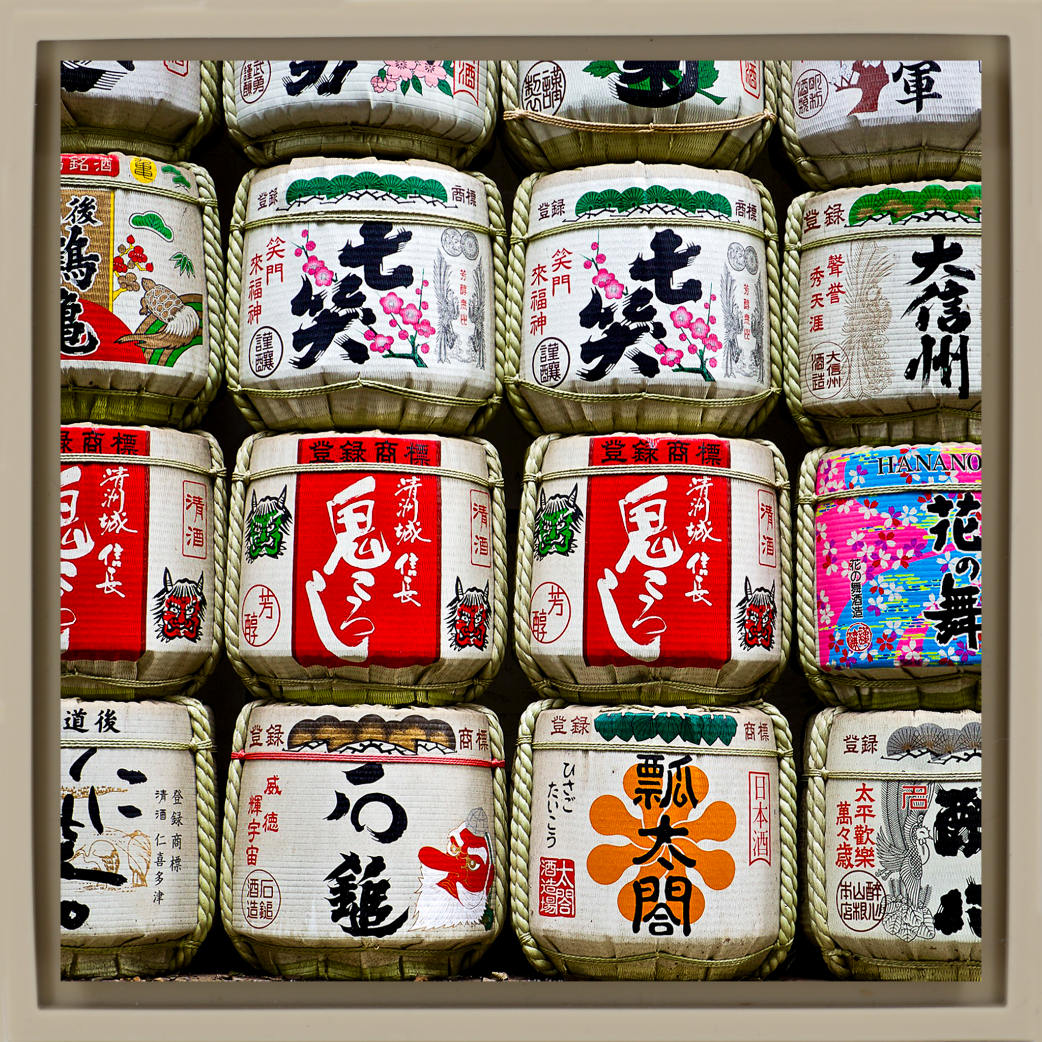 Spirits of Japan - Zandkleurige Wrapp