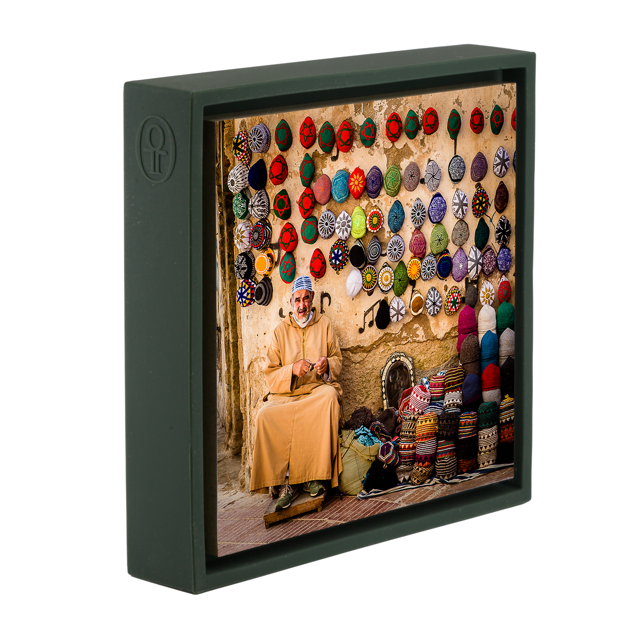 The Master of Essaouira- Dark Green Wrapp