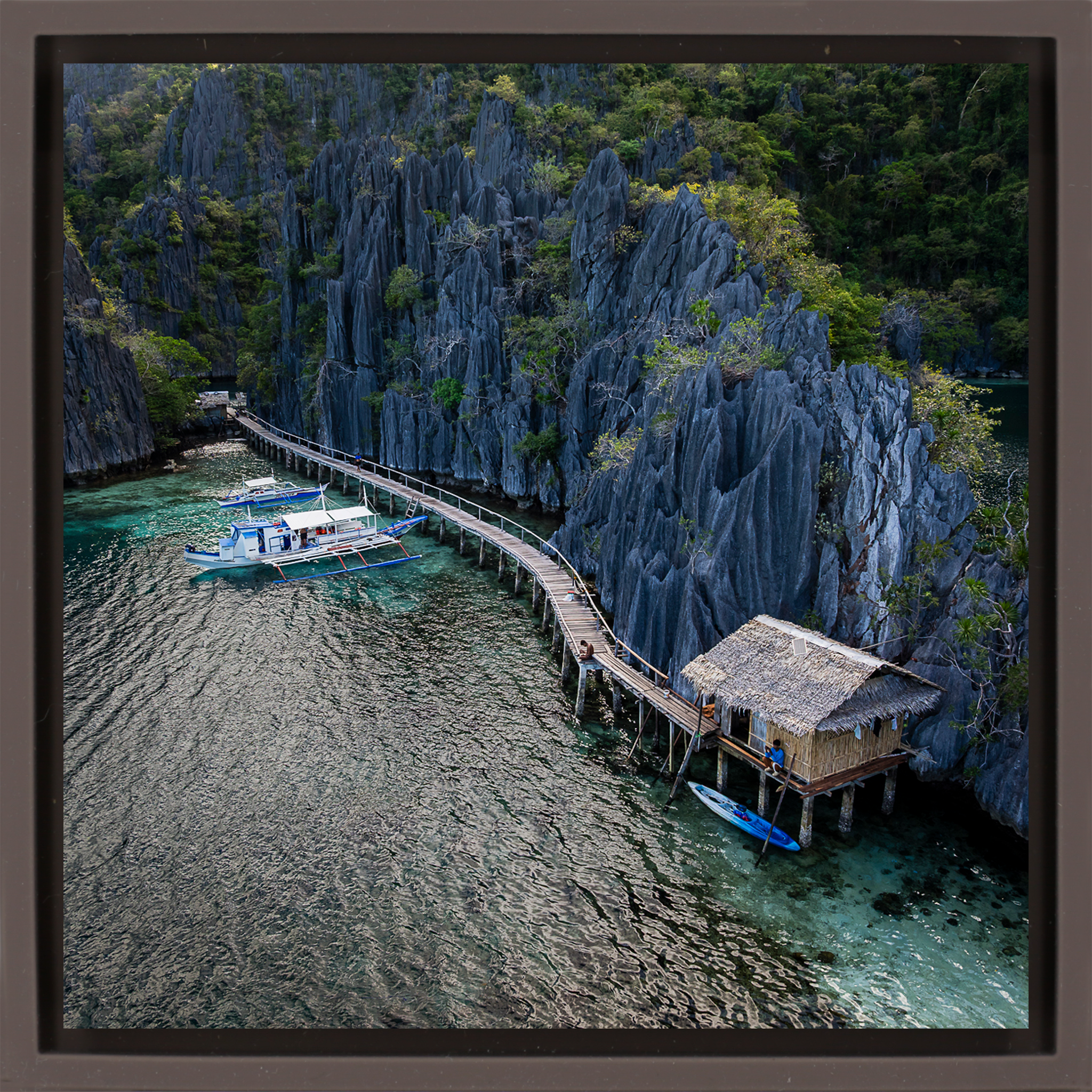 Coron Limestone Labyrinth - Bruine Wrapp