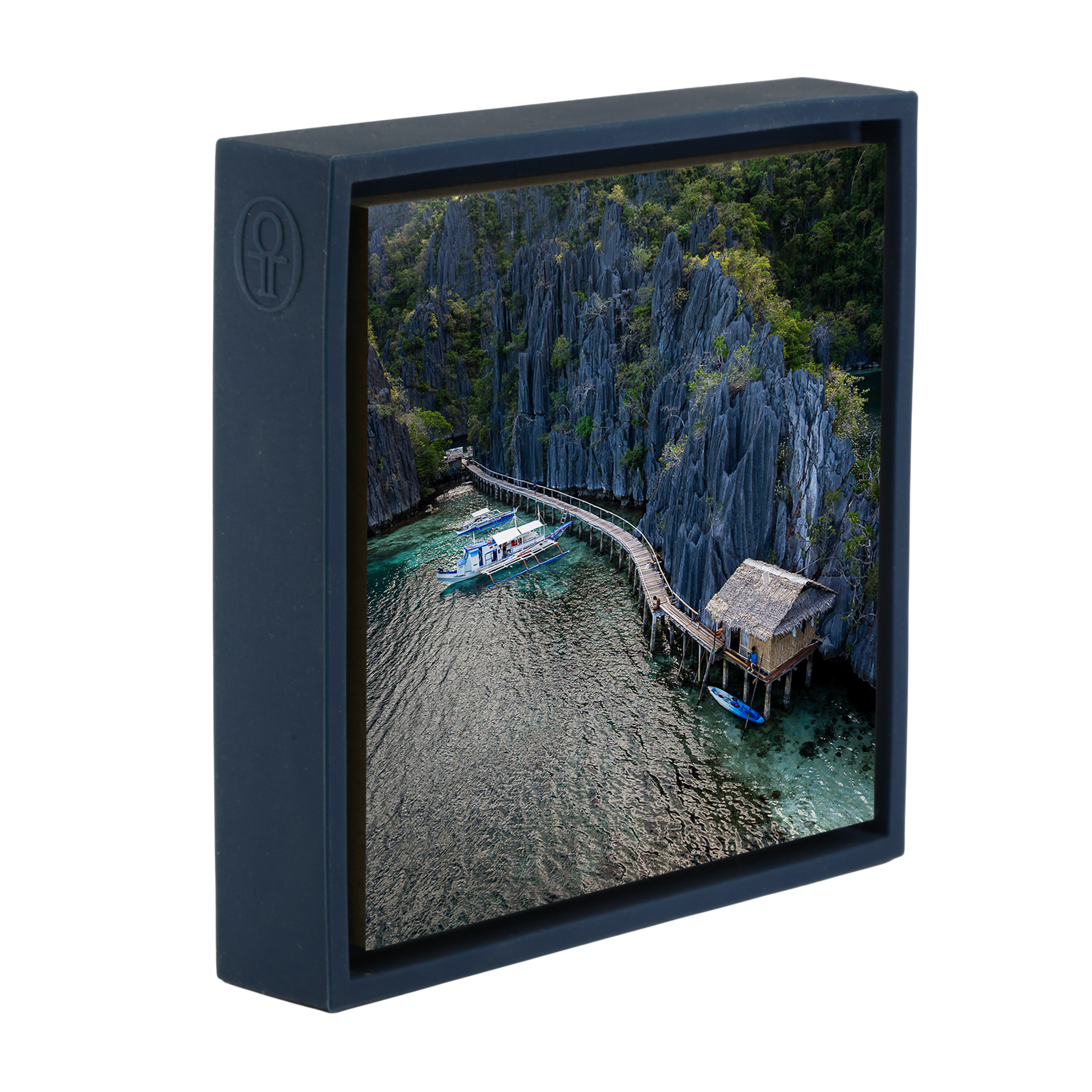 Coron Limestone Labyrinth- Dark Blue Wrapp