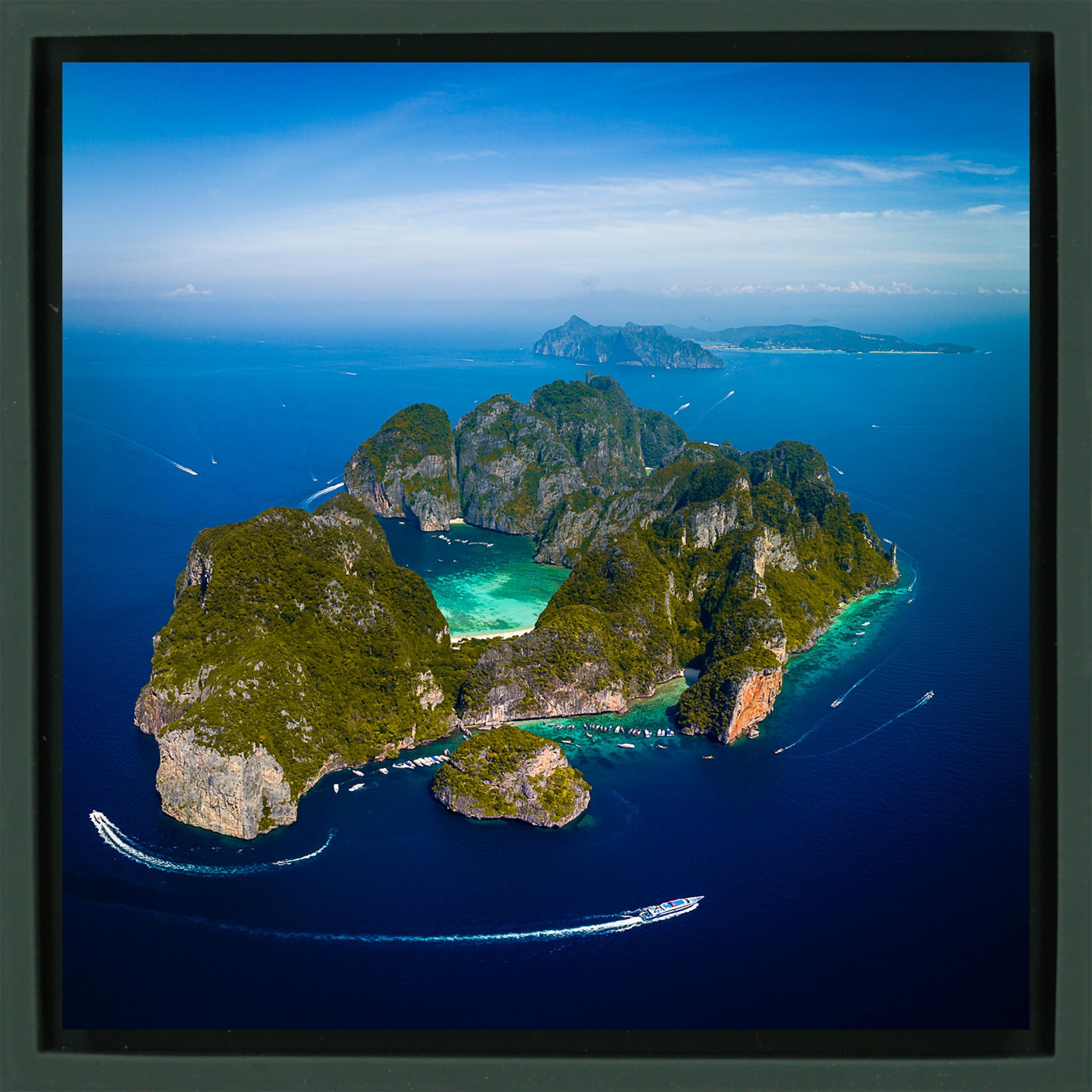Maya Bay Majesty- Dark Green Wrapp